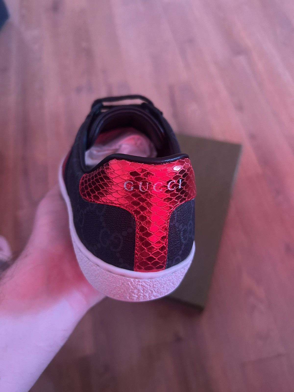 Gucci Gucci Ace Trainer Size US 5.5 / EU 38 - 7 Thumbnail