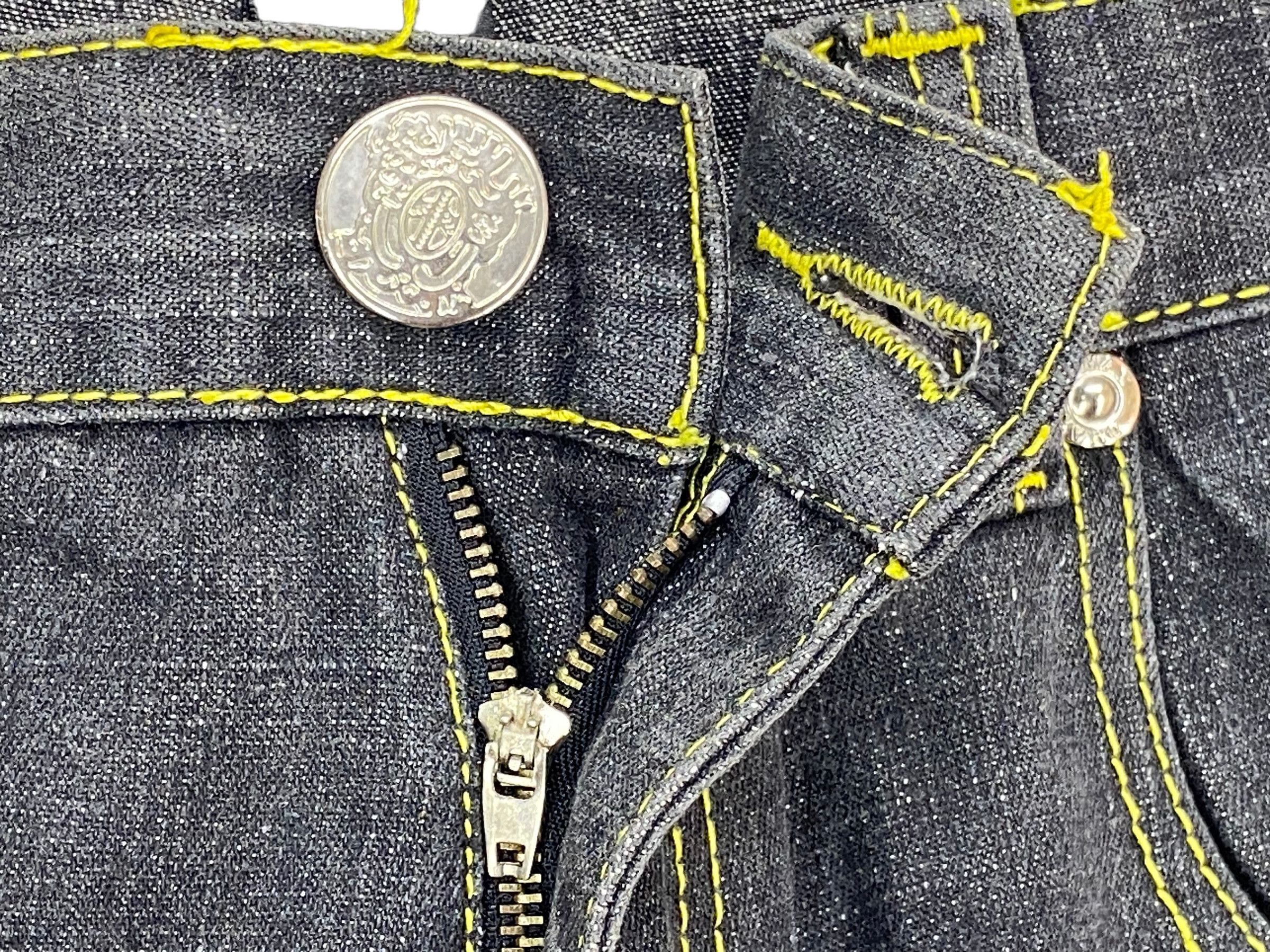 Japanese Brand Dmax Denim Jeans Hip Hop Baggy Skateboards Jeans Size US 40 / EU 56 - 12 Thumbnail