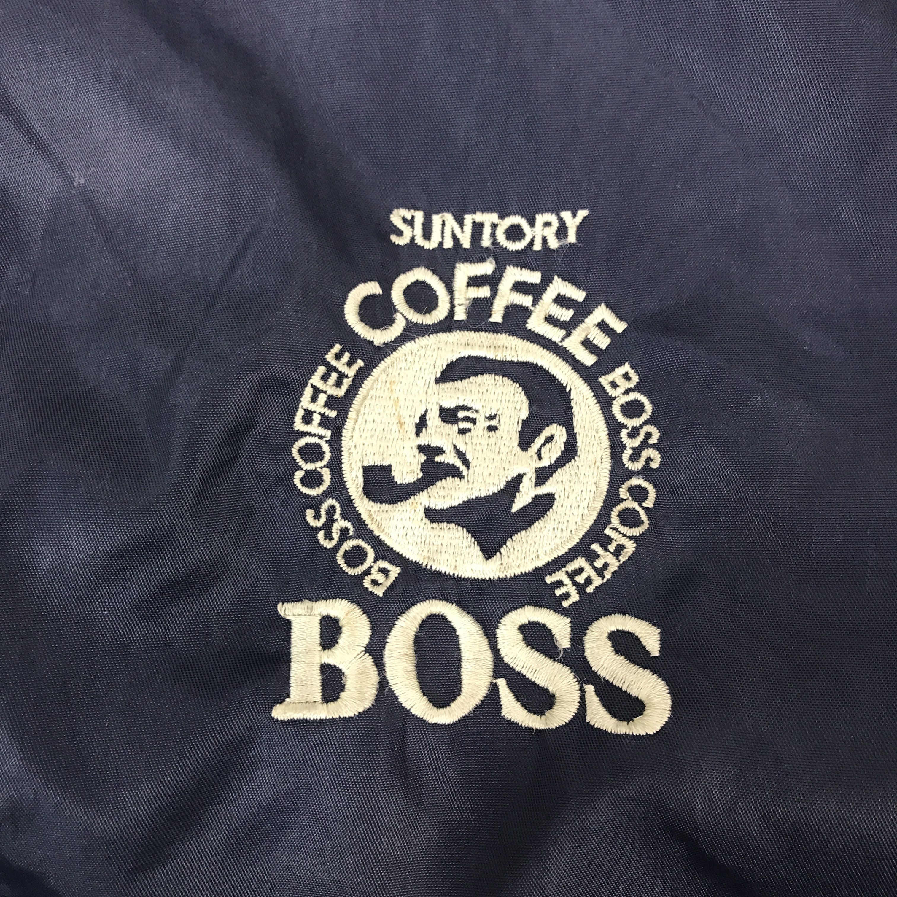 Japanese Brand Vintage Suntory Coffee Boss Snap Button Windbreaker Jacket Size US XL / EU 56 / 4 - 10 Thumbnail
