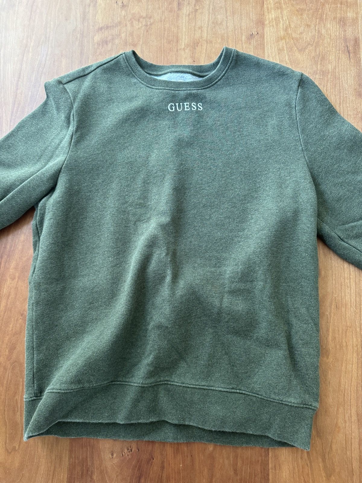 Guess Vintage Guess crewneck sweater green Size US M / EU 48-50 / 2 - 1 Thumbnail