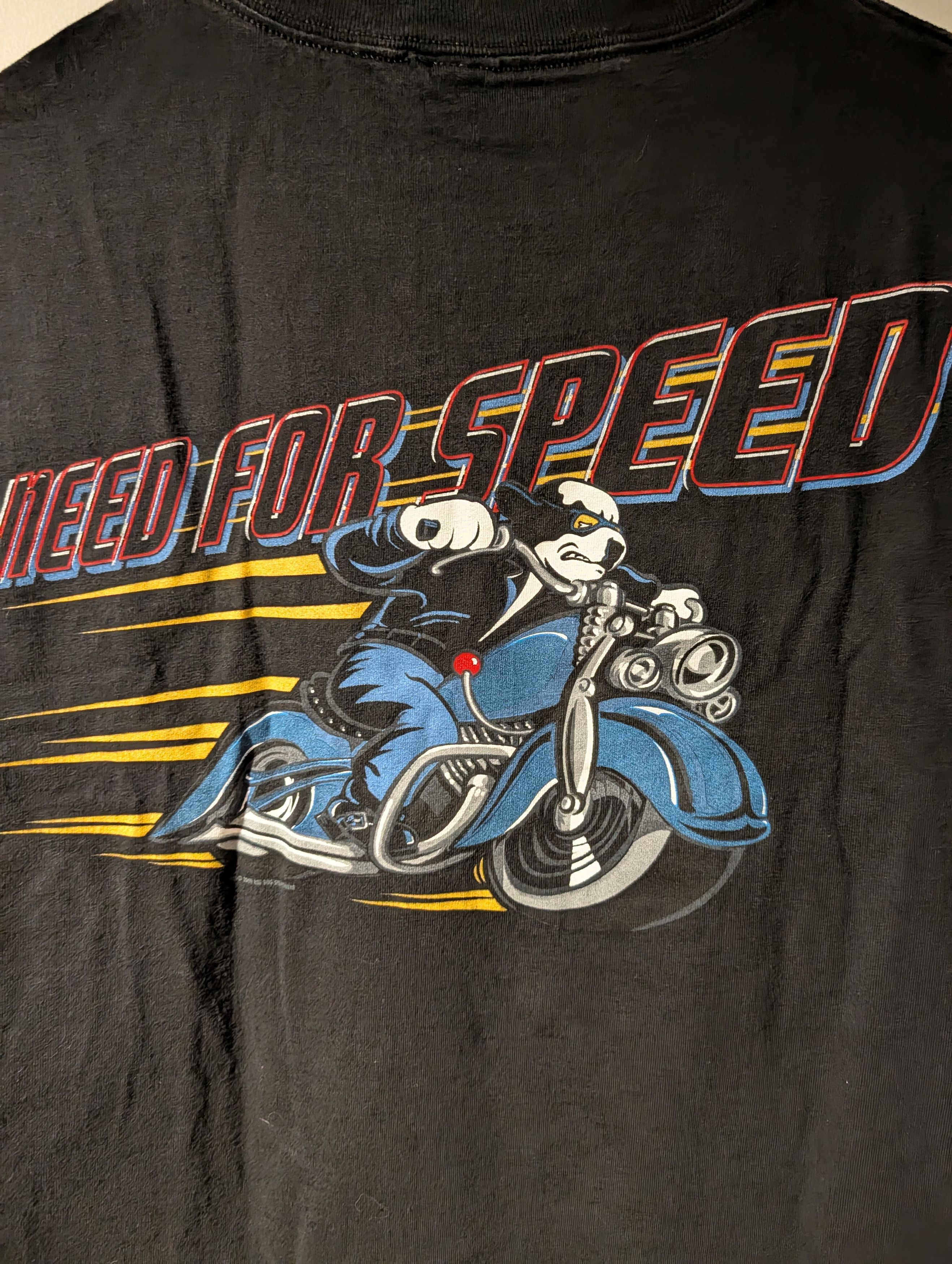 Big Dogs Vintage Big Dogs Need For Speed Motorcycle T-Shirt Graphic Size US XXL / EU 58 / 5 - 2 Thumbnail