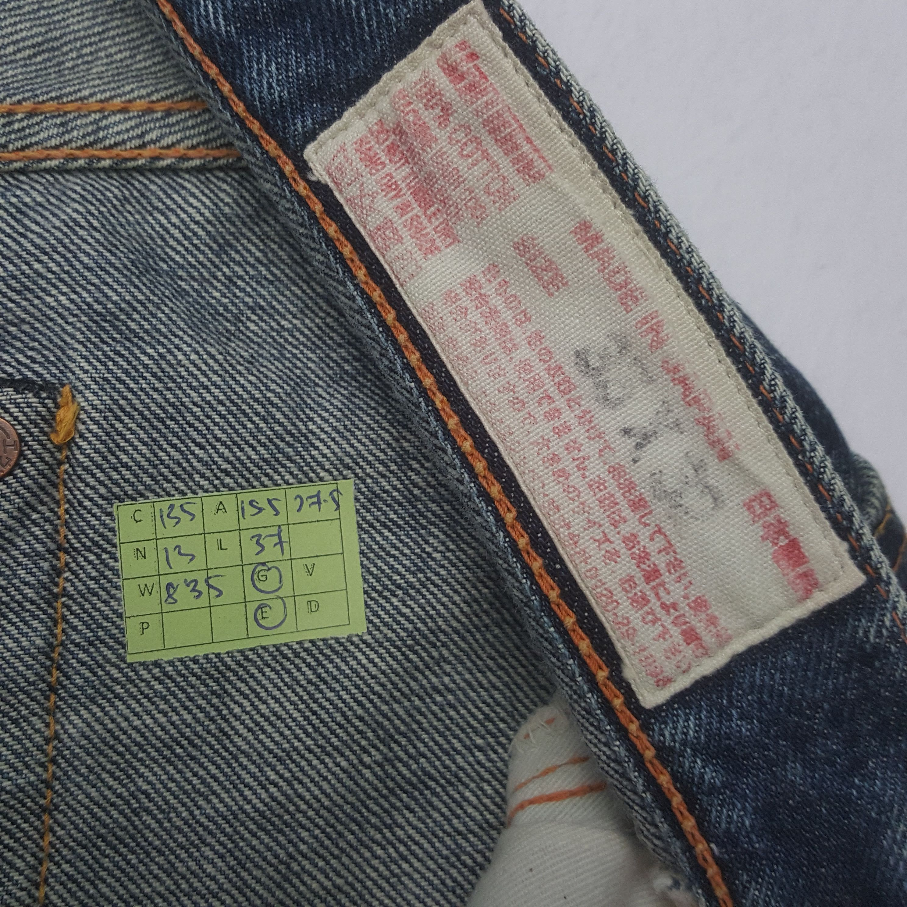 Evisu Vintage Evisu Japanese Brand Daicock Custom Art Denim Jeans Size US 31 - 8 Thumbnail
