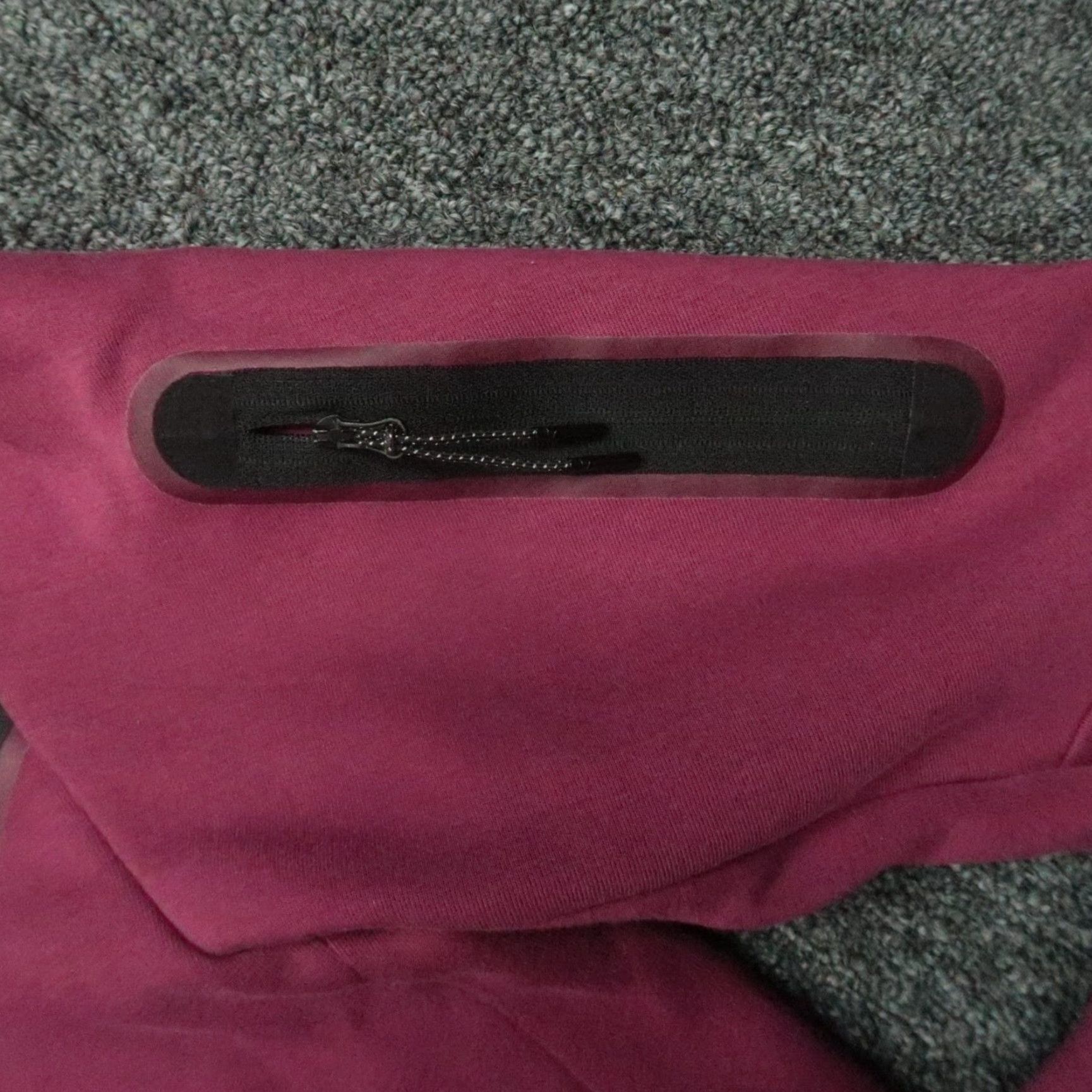 Nike Nike Hoodie Men M Rosewood Black Sportswear Full Zip Hooded Pockets Size US M / EU 48-50 / 2 - 6 Thumbnail