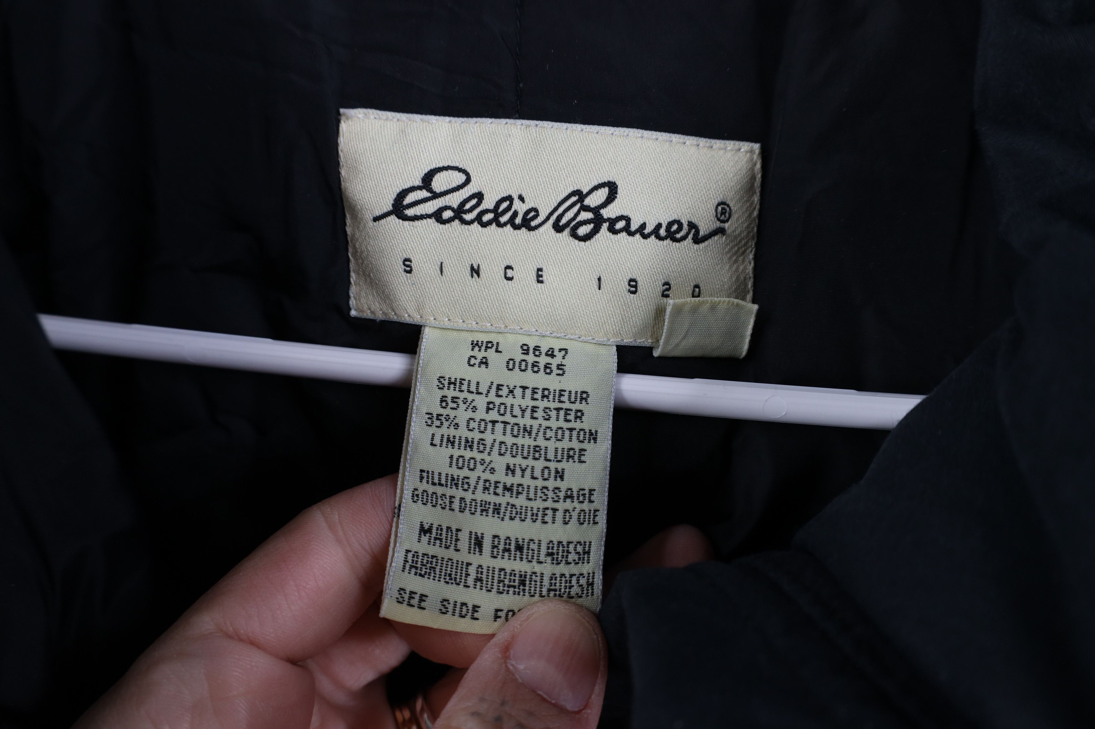Eddie Bauer Vintage 90s Eddie Bauer Down Hooded Puffer Parka Jacket Size L / US 10 / IT 46 - 9 Thumbnail