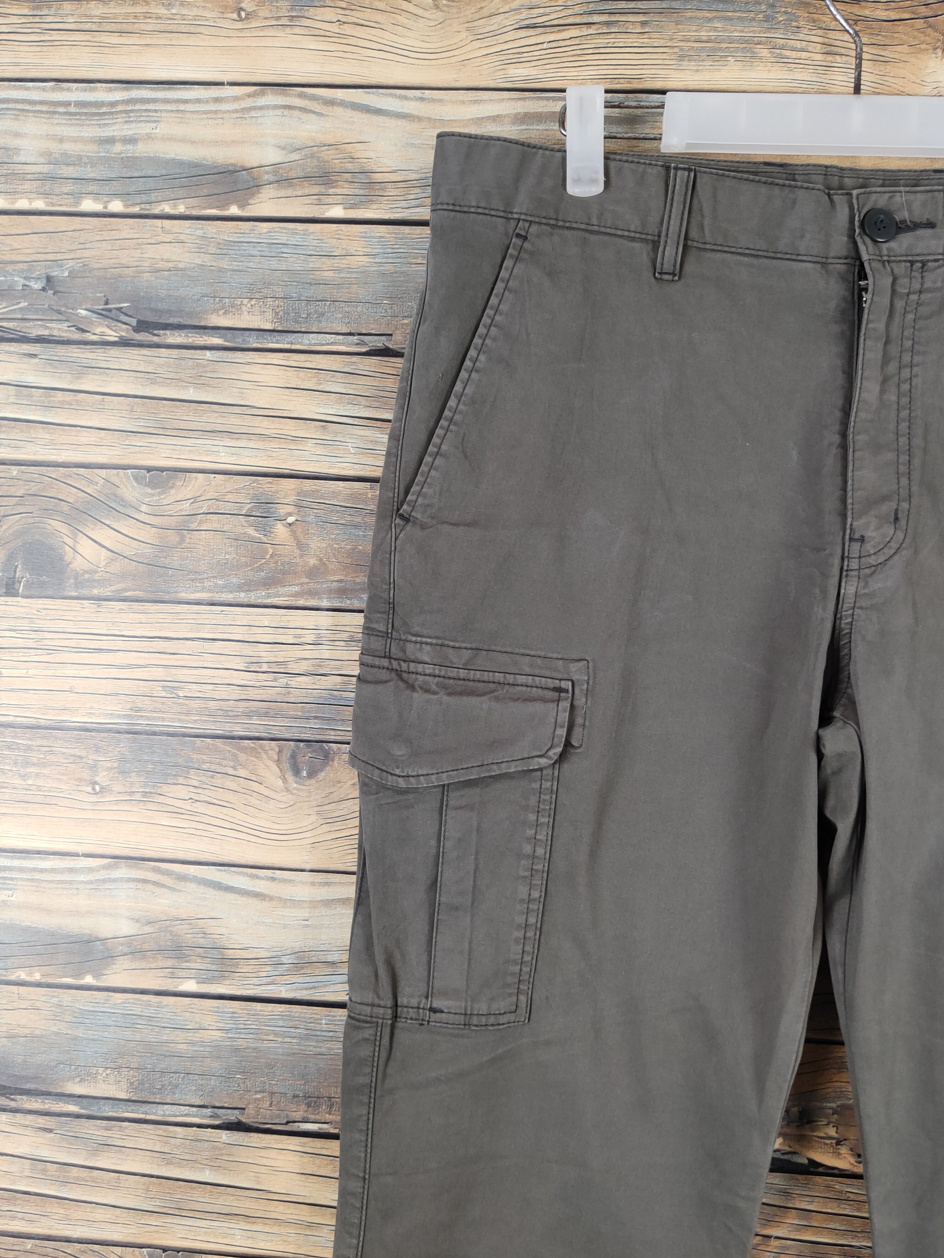 Japanese Brand Japanese Brand Dark Brown Multipocket Cargo Pants #W1033 Size US 34 / EU 50 - 3 Thumbnail