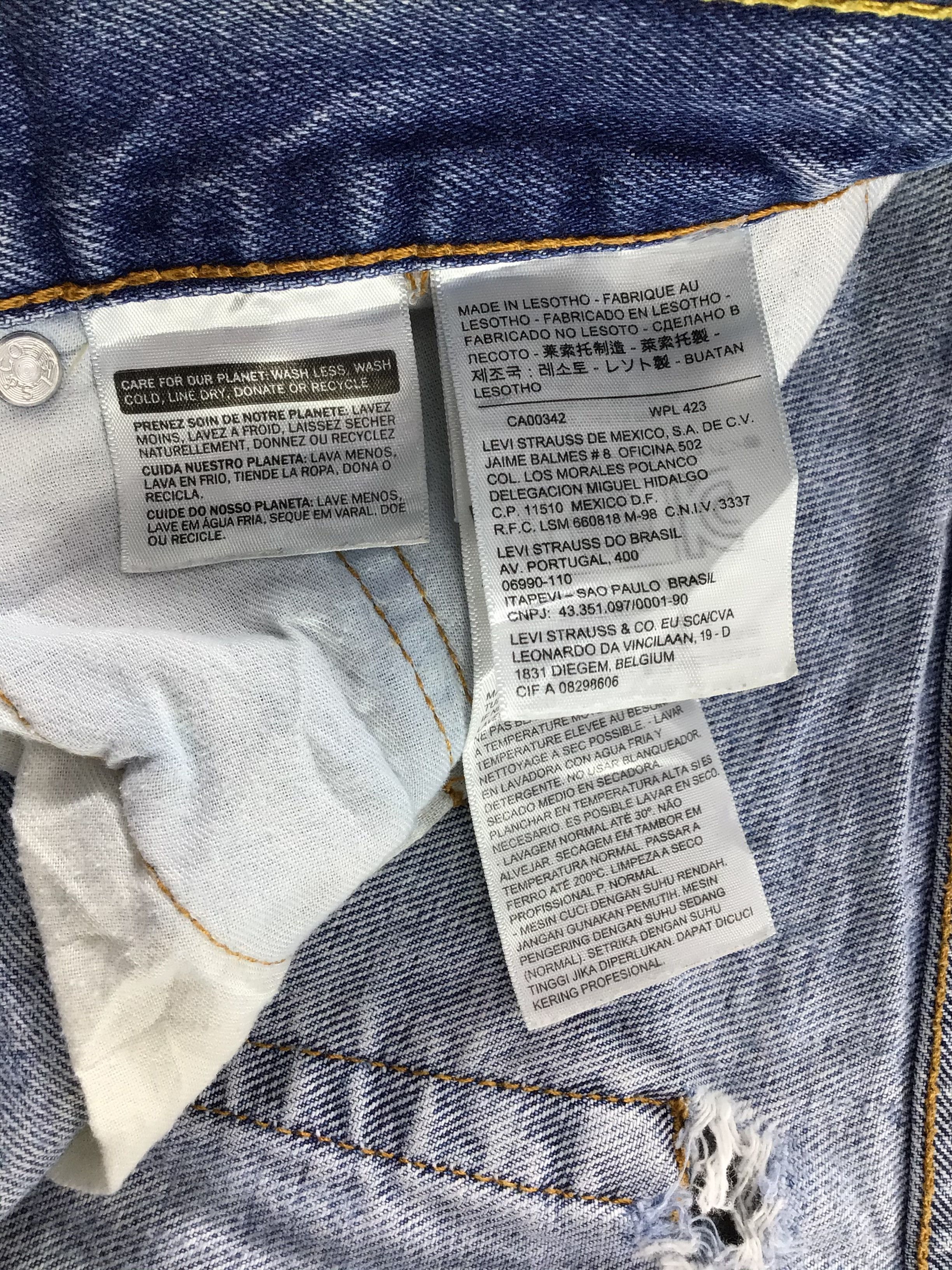 Levi's Vintage Levis 505 Jeans-J775 Size US 33 - 11 Thumbnail
