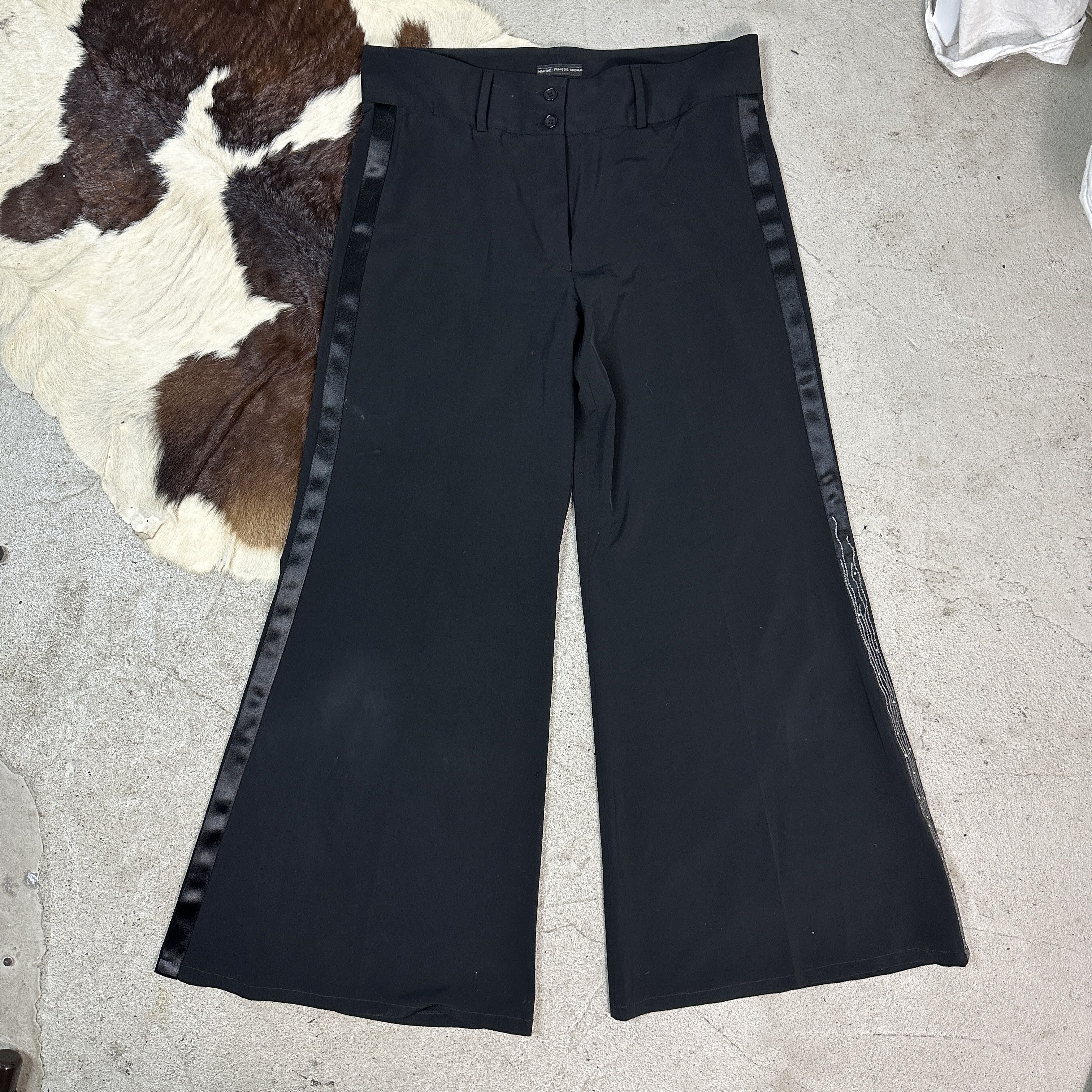 Marithe + Francois Girbaud Marithe Francois Girbaud Ultra Wide Leg Vintage pants Size 34" / US 12 / IT 48 - 2 Thumbnail