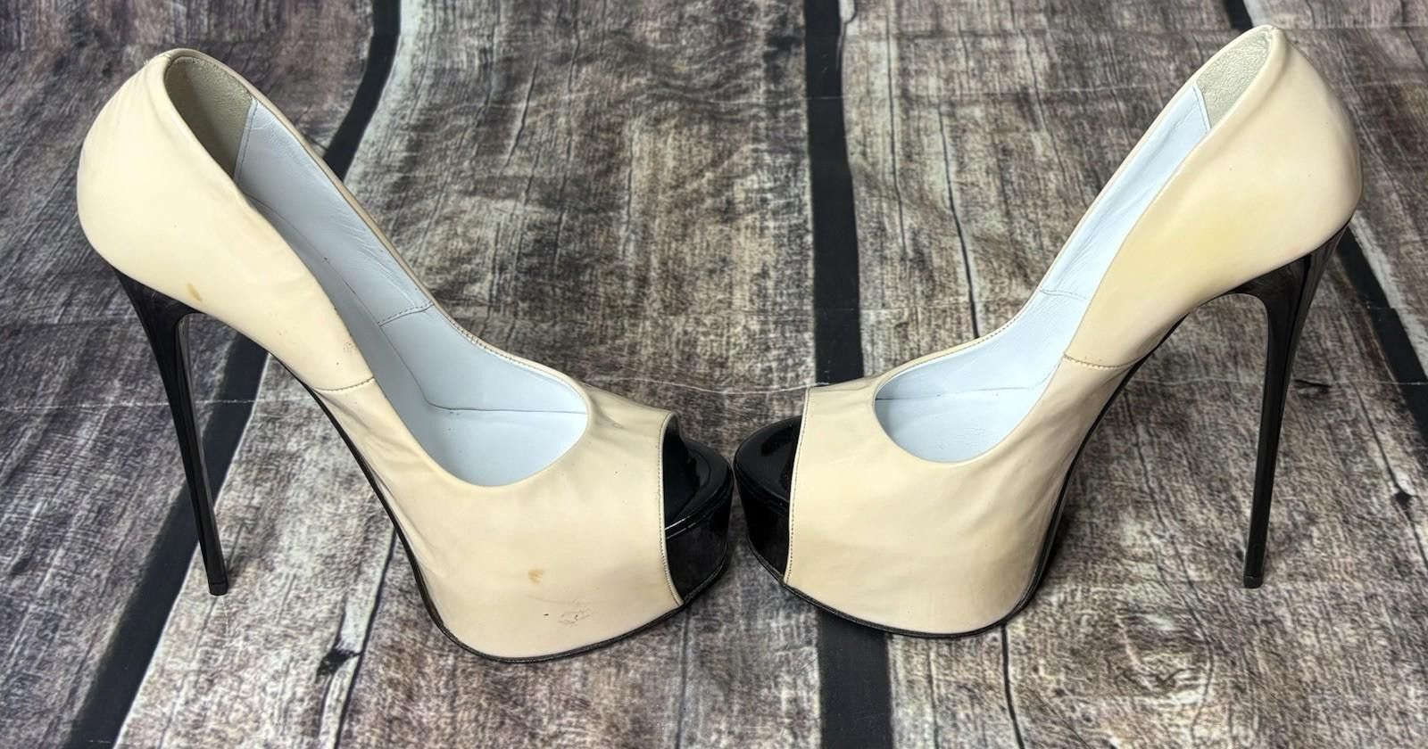 Other 1969 High Heels Women's 38 US 7.5 Italy Leather Pumps 6" Size US 7.5 / IT 37.5 - 6 Thumbnail