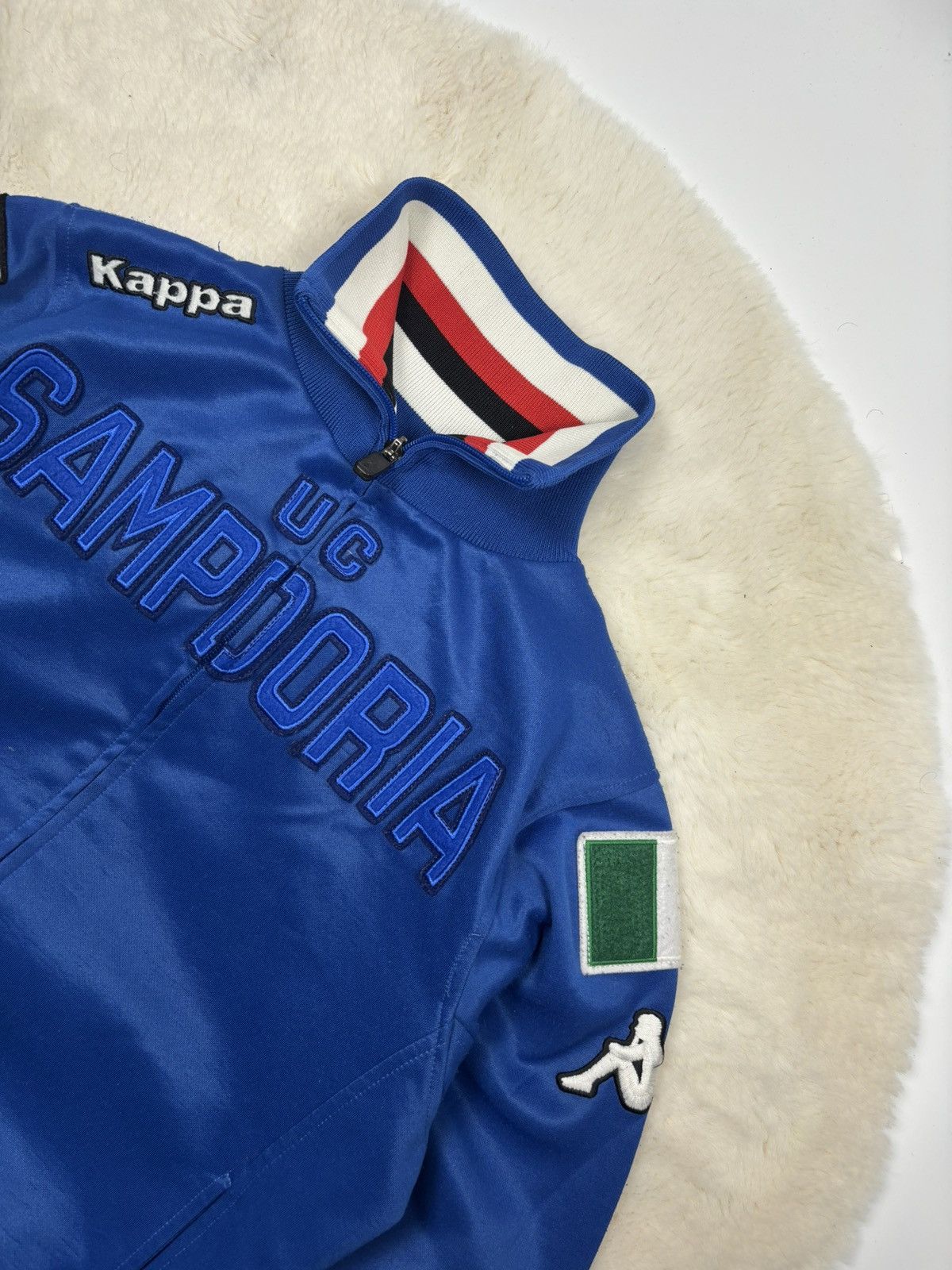 Kappa × Vintage Kappa Sampdoria 2011/12 Vintage Track Soccer Jacket Italy Size US XS / EU 42 / 0 - 3 Thumbnail