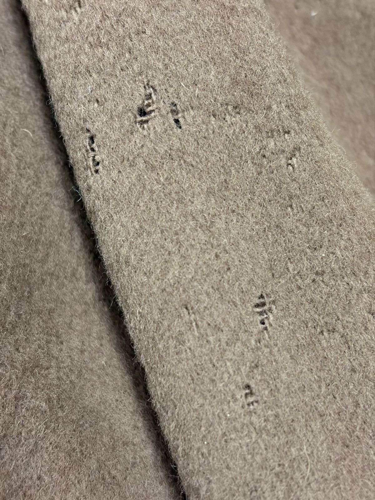 Harris Tweed Vintage BW Harris Coat Wool Long Overcoat Made USA 60s Size US M / EU 48-50 / 2 - 19 Thumbnail