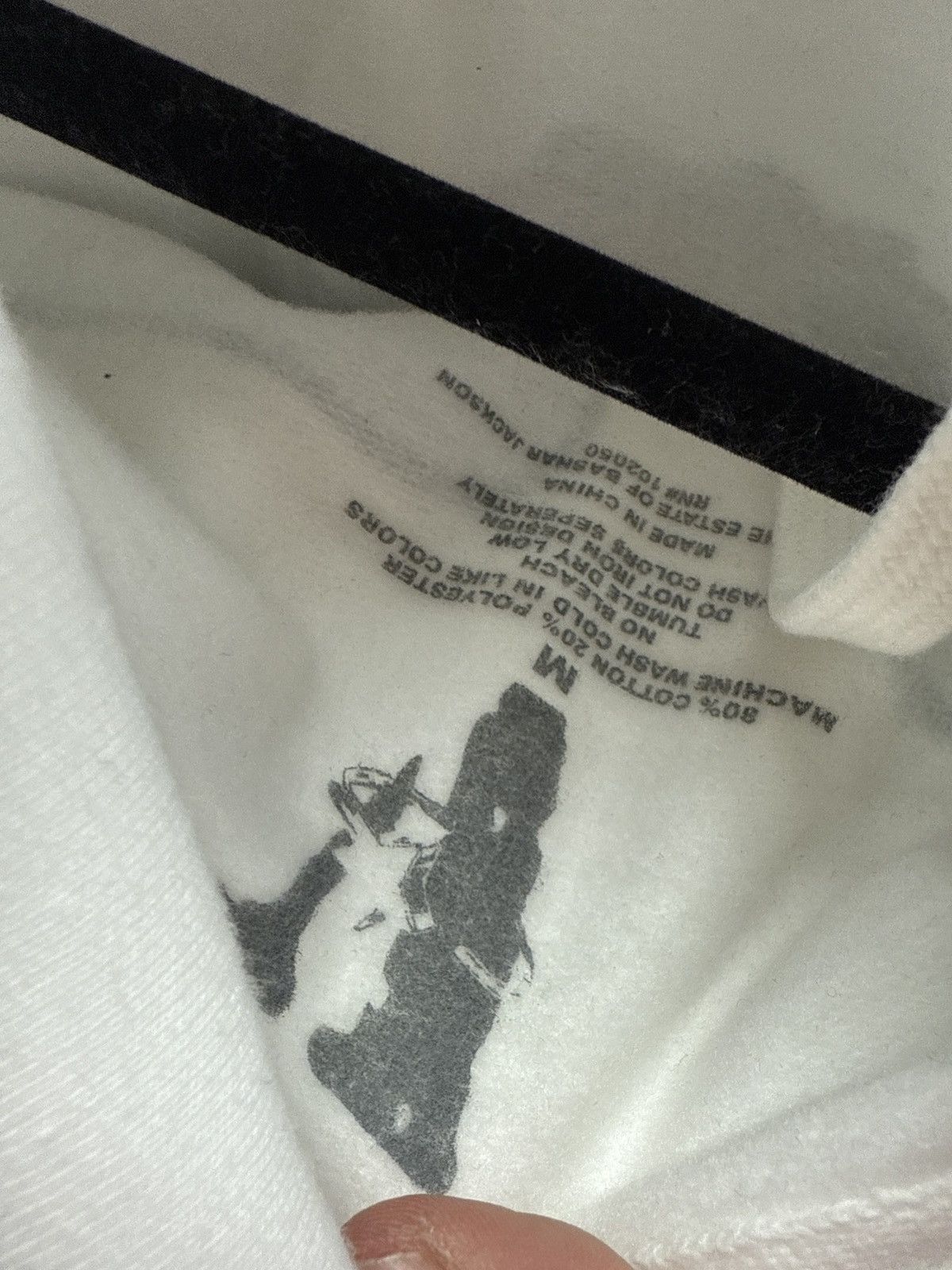 Vlone Vlone pop smoke the woo hooded sweatshirt medium white Size US M / EU 48-50 / 2 - 4 Thumbnail