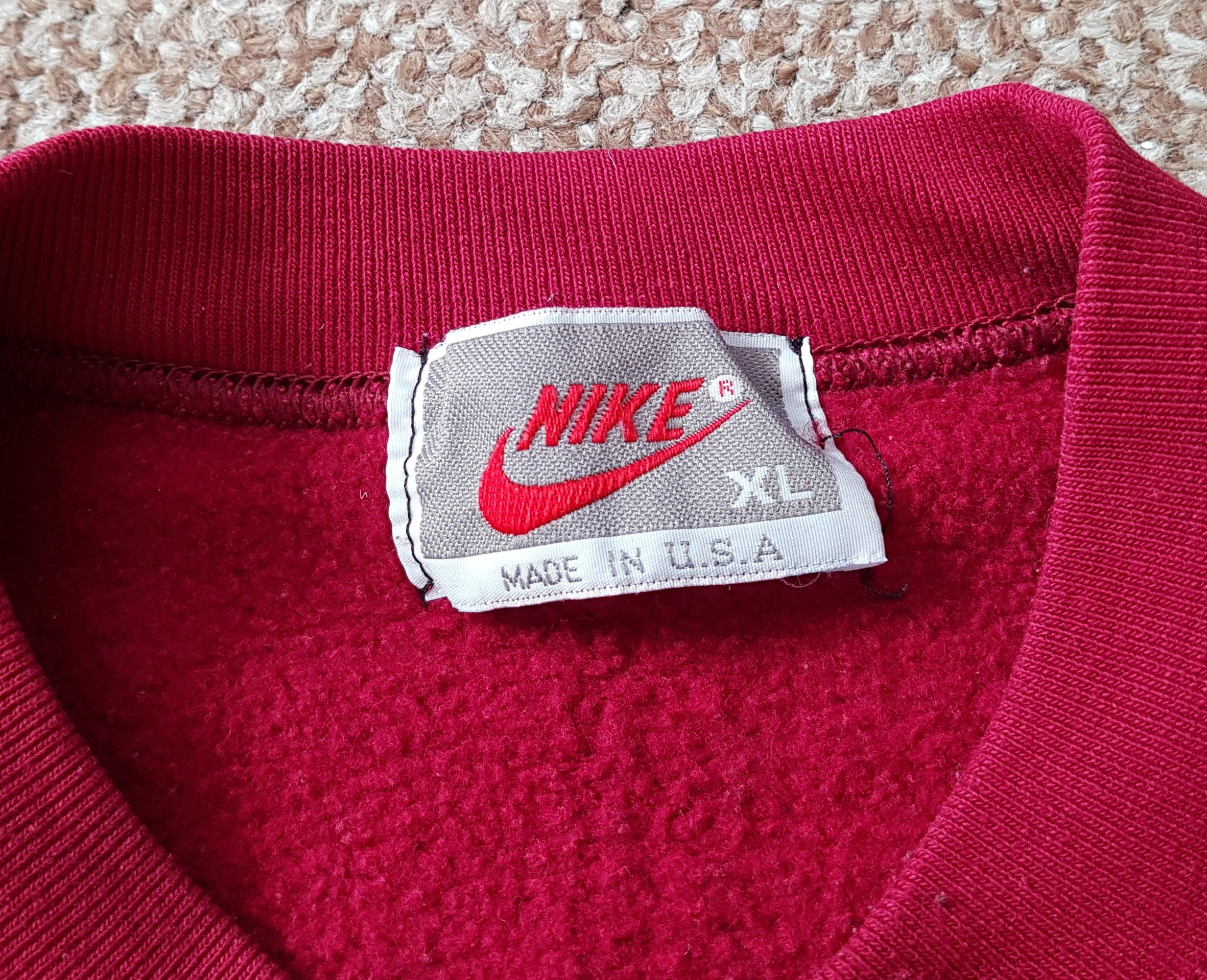 Nike Vintage Nike made in USA Bootleg Sweatshirt Pullover Size US XL / EU 56 / 4 - 14 Thumbnail