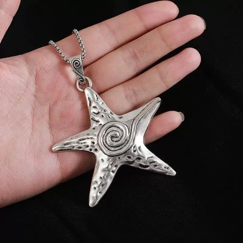 Vintage star Pendant Necklace Size ONE SIZE - 6 Thumbnail