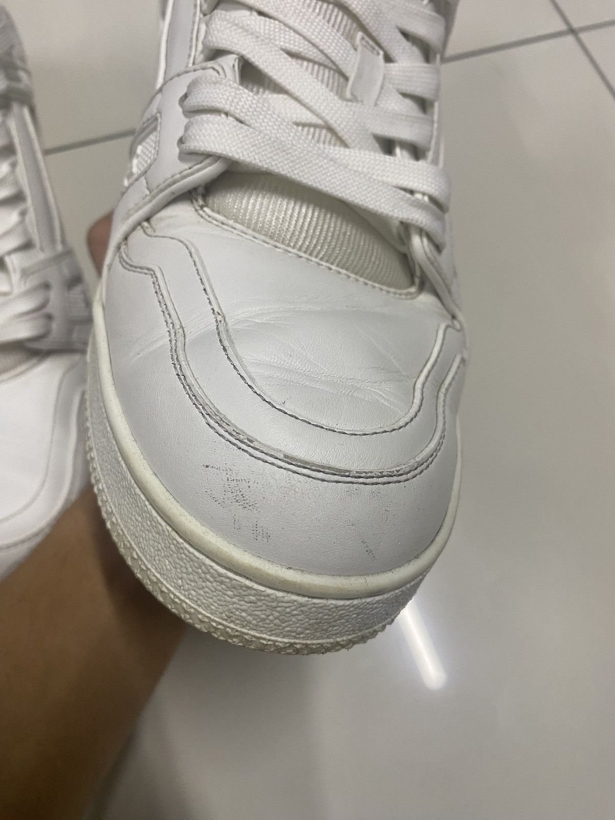 Louis Vuitton LV trainers white Size US 10 / EU 43 - 5 Thumbnail