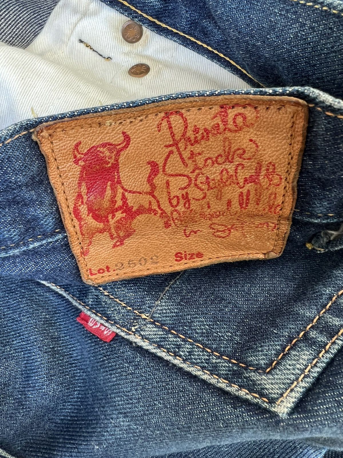 Evisu RARE!!! Vintage 90s Evisu Evis Mud Blue Denim Jeans Size US 32 / EU 48 - 22 Thumbnail
