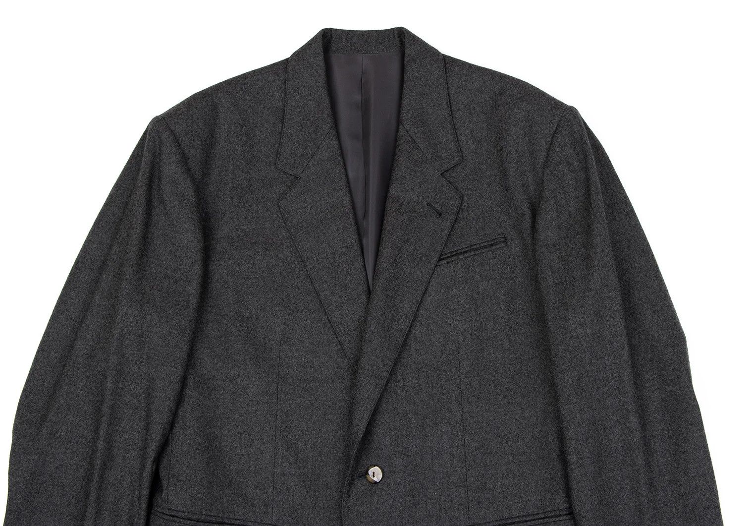 Jean Paul Gaultier Wool 2B Jacket in Gray, Size M Size US M / EU 48-50 / 2 - 2 Thumbnail