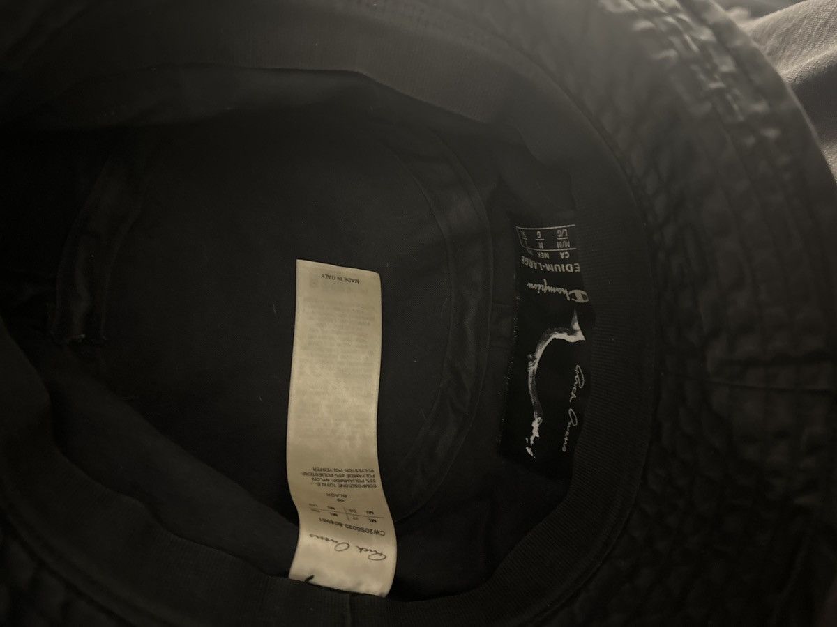 Champion × Rick Owens Gilligan Bucket Hat Size ONE SIZE - 2 Thumbnail