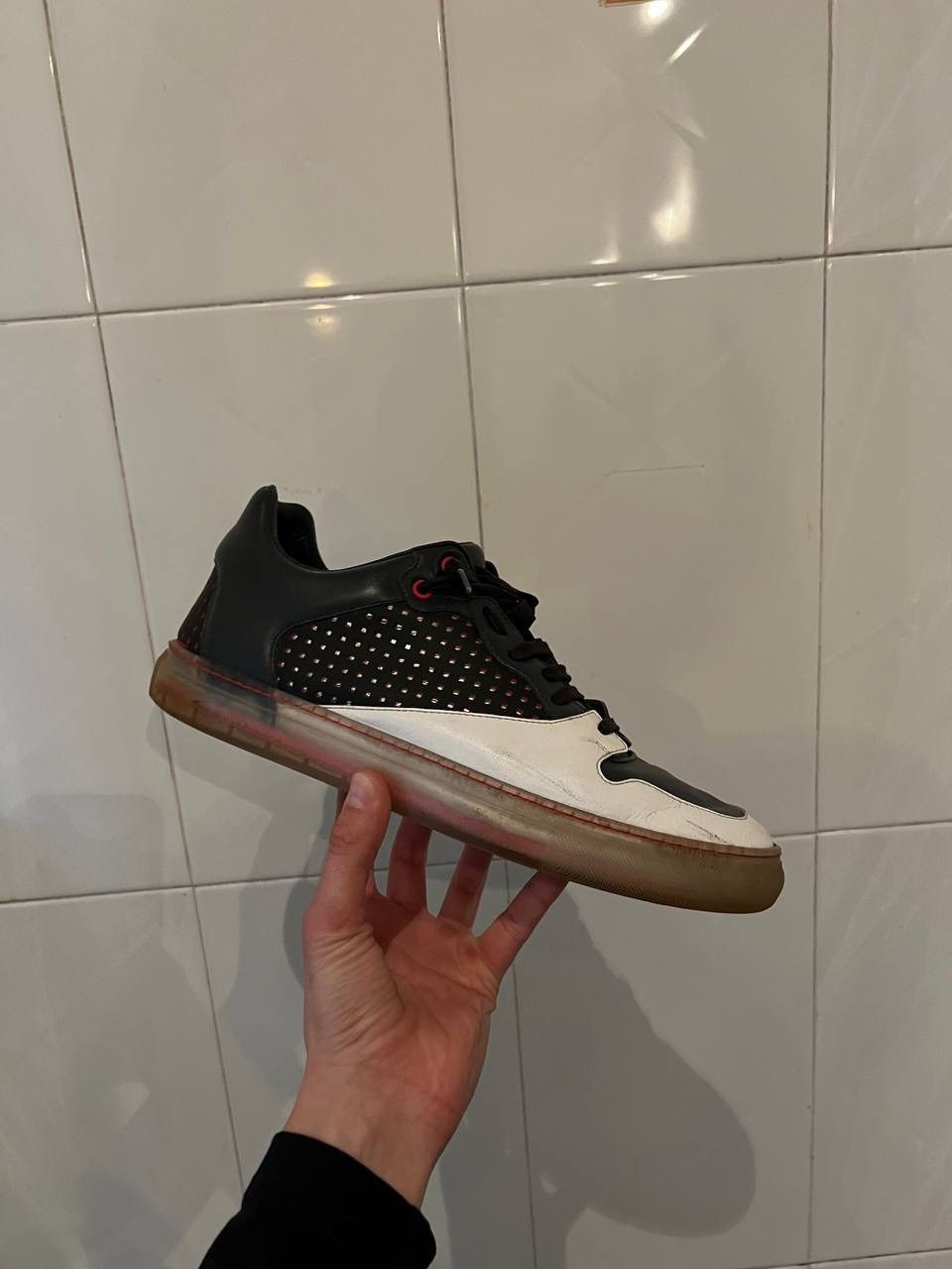 Balenciaga Leather sneakers Size US 10 / EU 43 - 2 Thumbnail