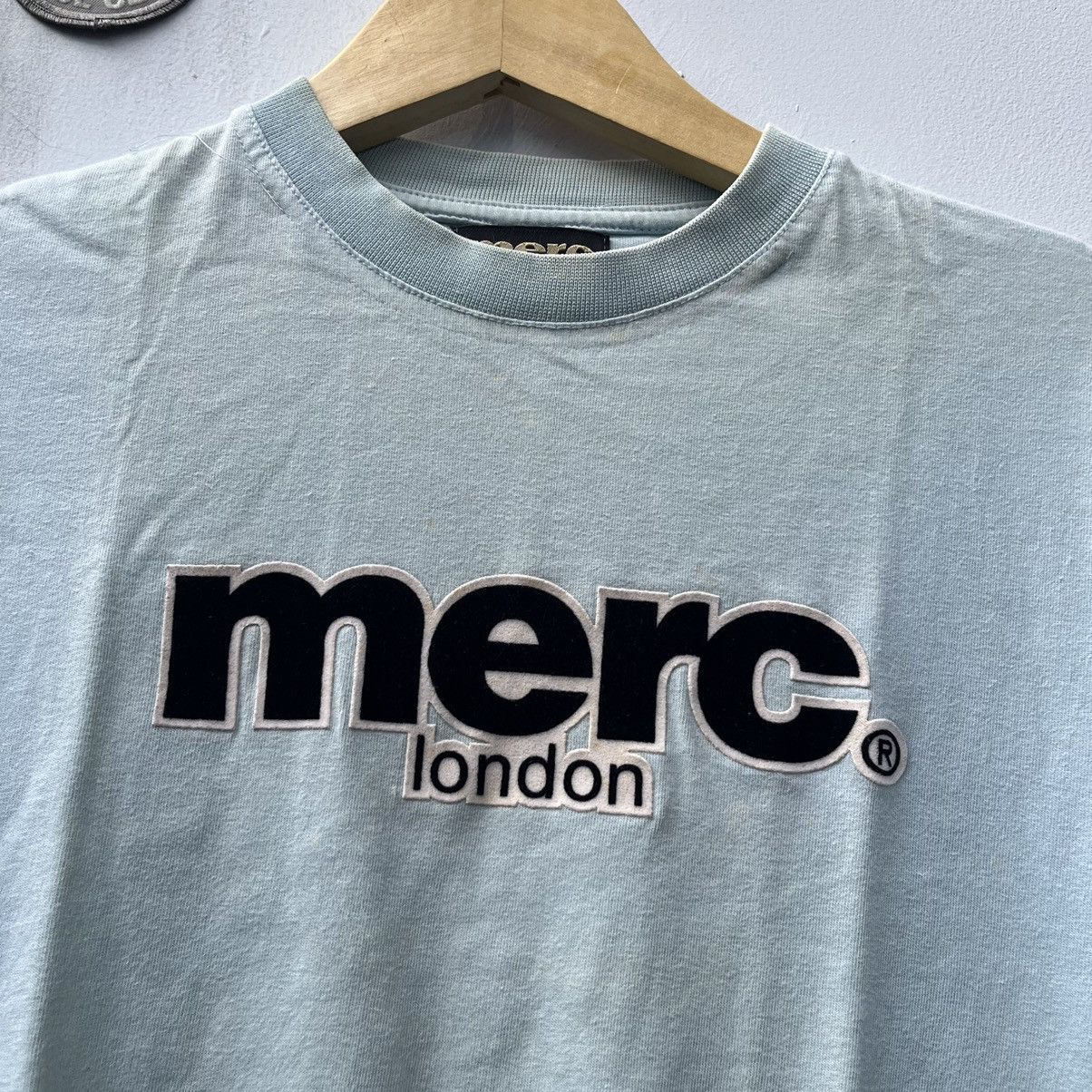 Merc × Other UK Vintage 90s Merc London Tee tshirt light blue mods fit cott Size US M / EU 48-50 / 2 - 6 Thumbnail