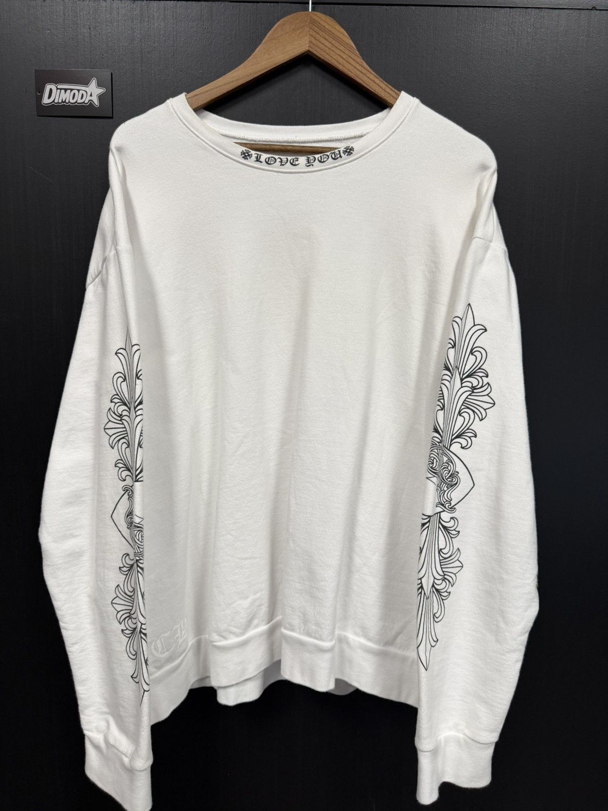 Love You Crew sweatshirt medium : r/ChromeHeart