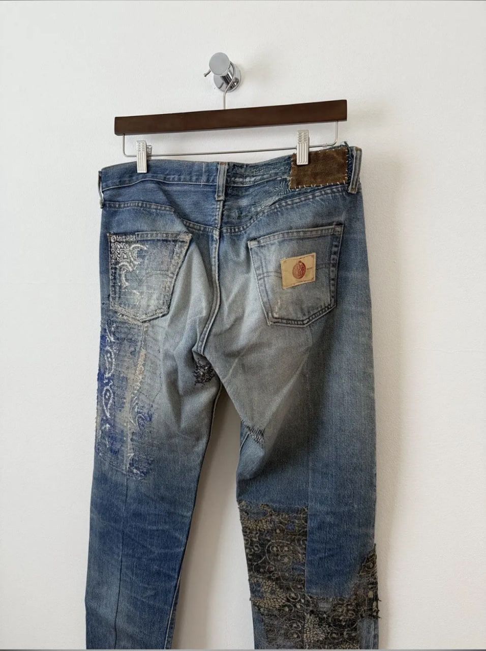 Proleta Re Art × Vuja De vuja de x proletareart glitch boro denim Size US 33 - 9 Thumbnail