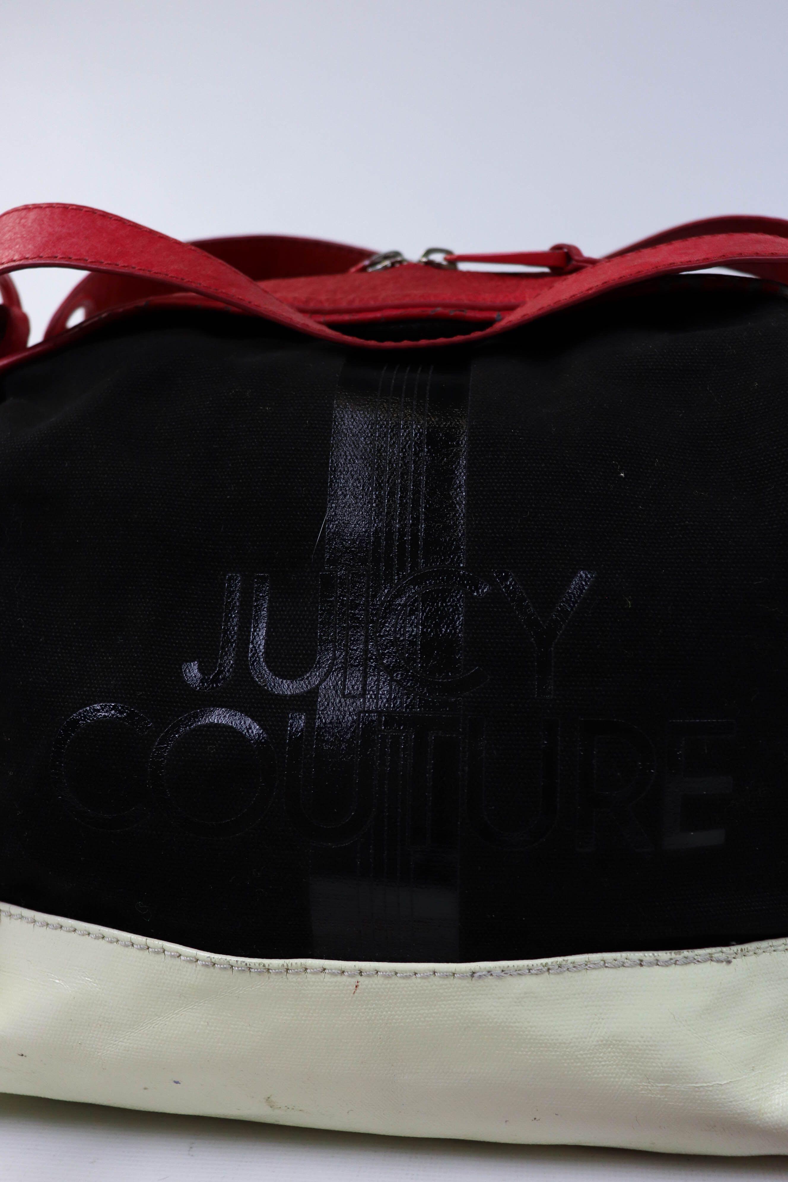 Juicy Couture Y2K 00s Vintage Juicy Couture Black/Red Crossbody Bag Size ONE SIZE - 12 Thumbnail