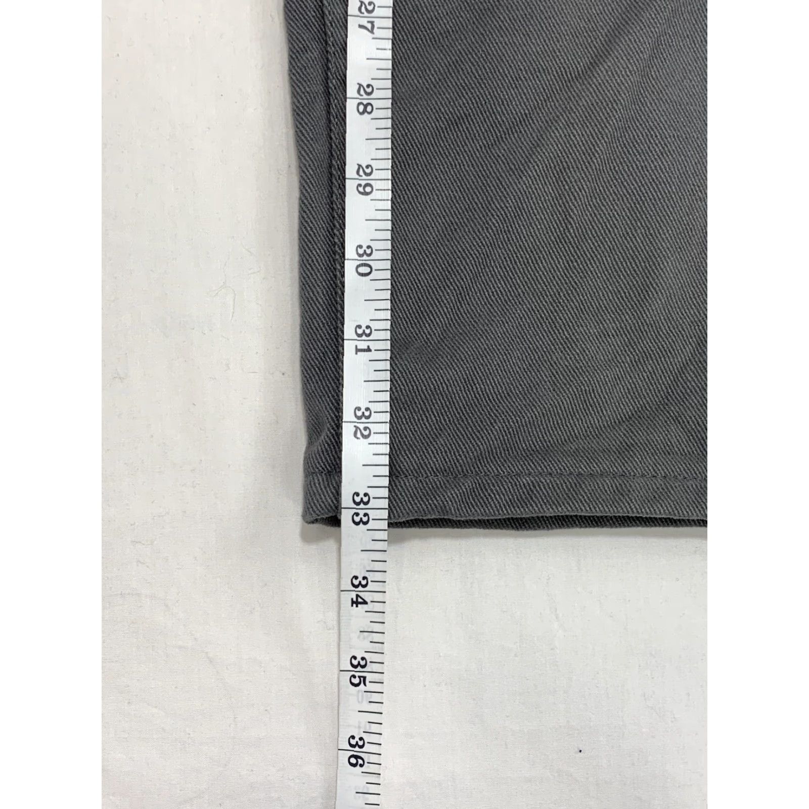 Lands' End Lands' End Men's Traditional Fit Jeans Rinse 34 Belt Loops 5-Pocket Denim 33in Inseam Straight Classic Core Color Gray Size US 34 / EU 50 - 6 Thumbnail