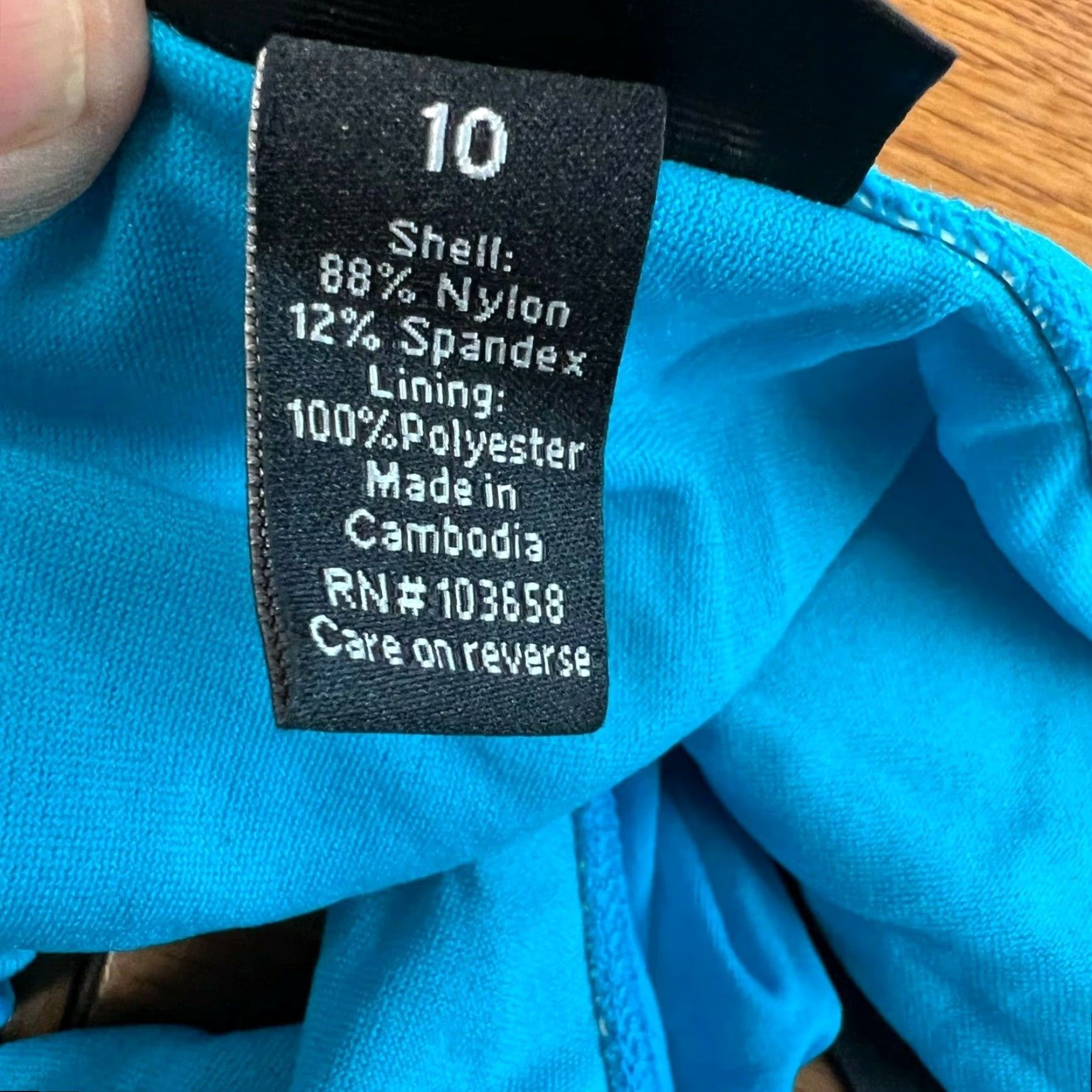Apt. 9 Apt. 9 Women's Blue Bikini Bottom Size 10 | Solid Pull-On Swimwear | Comfortable Fit | Beach Size 32" / US 10 / IT 46 - 5 Thumbnail