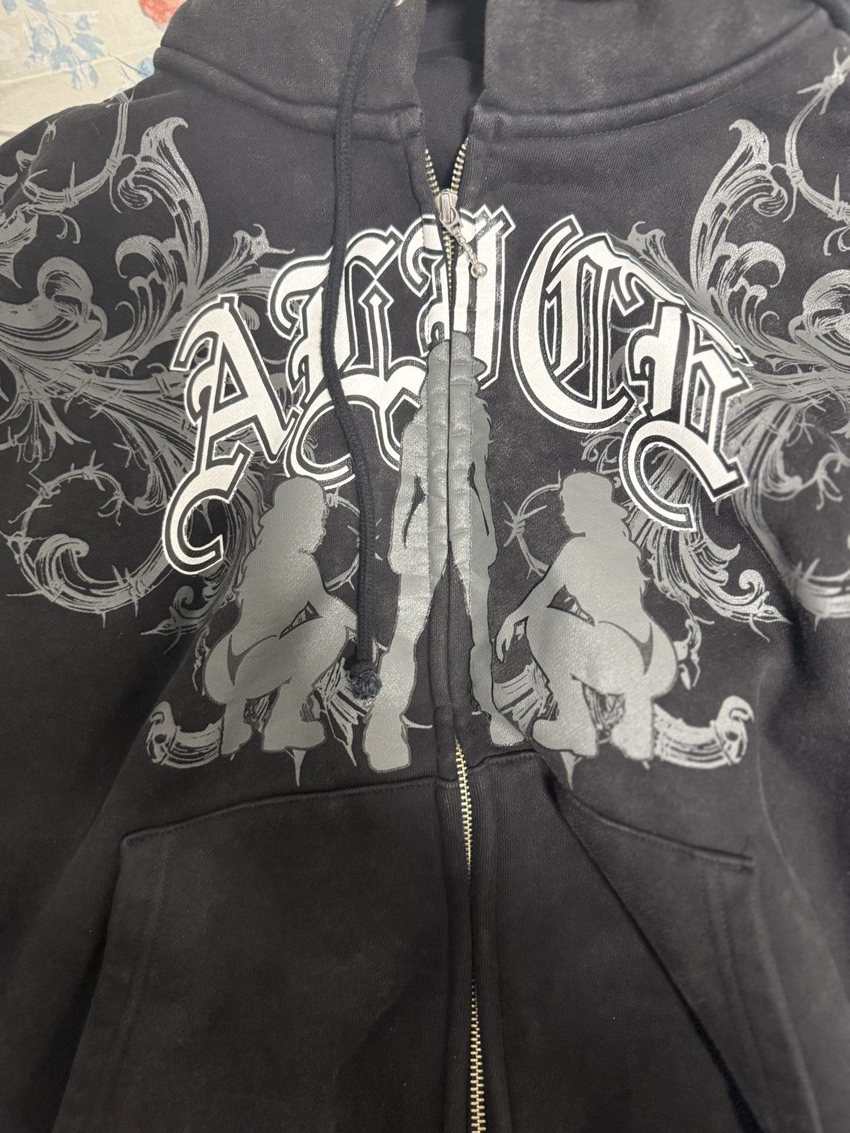 Alice Hollywood × Ksubi Alice hollywood x Ksubi Zip up Hoodie Size US M / EU 48-50 / 2 - 3 Thumbnail