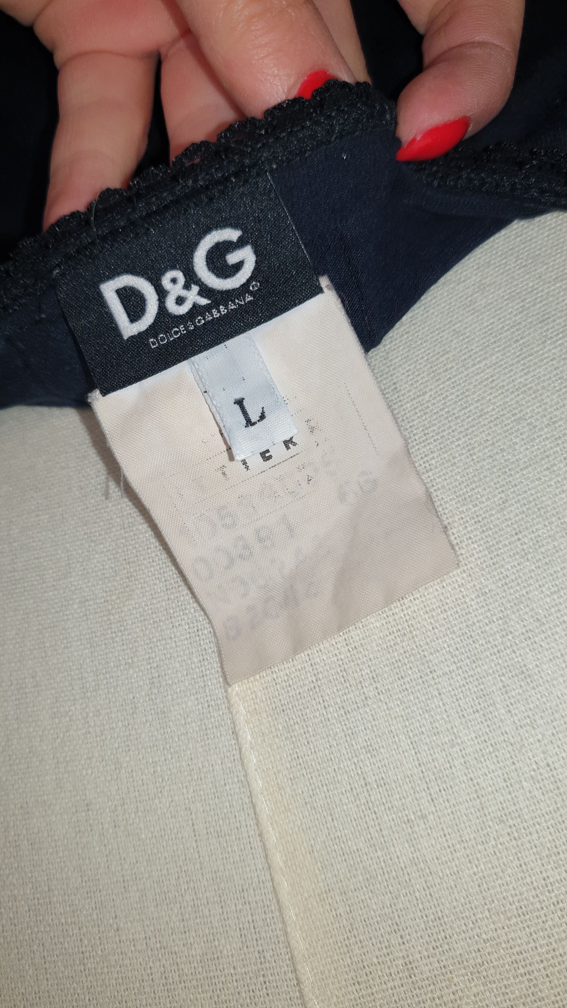 Dolce & Gabbana × Vintage DOLCE GABBANA VINATGE tank top WOMEN Large Size L / US 10 / IT 46 - 6 Thumbnail