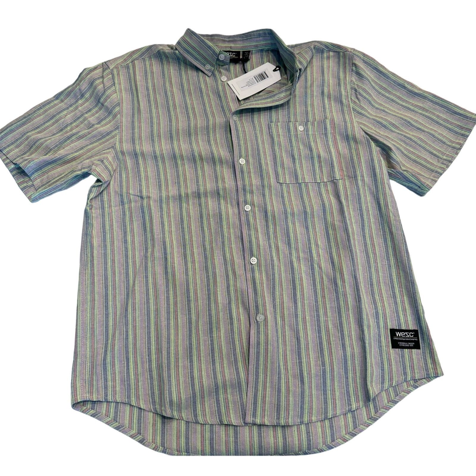WeSC Wesc short sleeve button up Size US M / EU 48-50 / 2 - 1 Thumbnail