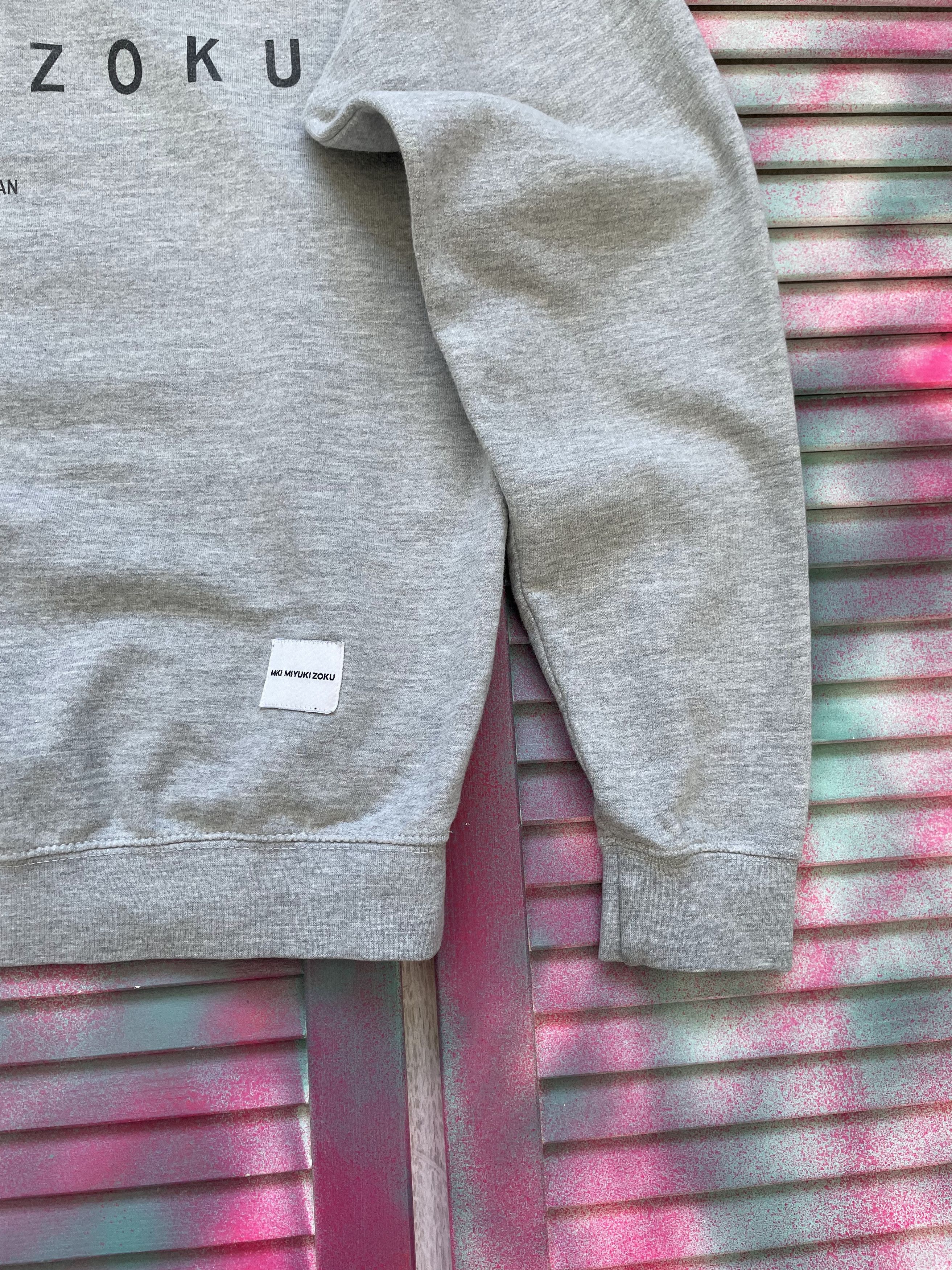 Japanese Brand MKI Miyuki Zoku Sweatshirt Center Logo Y2K Style Size US M / EU 48-50 / 2 - 3 Thumbnail