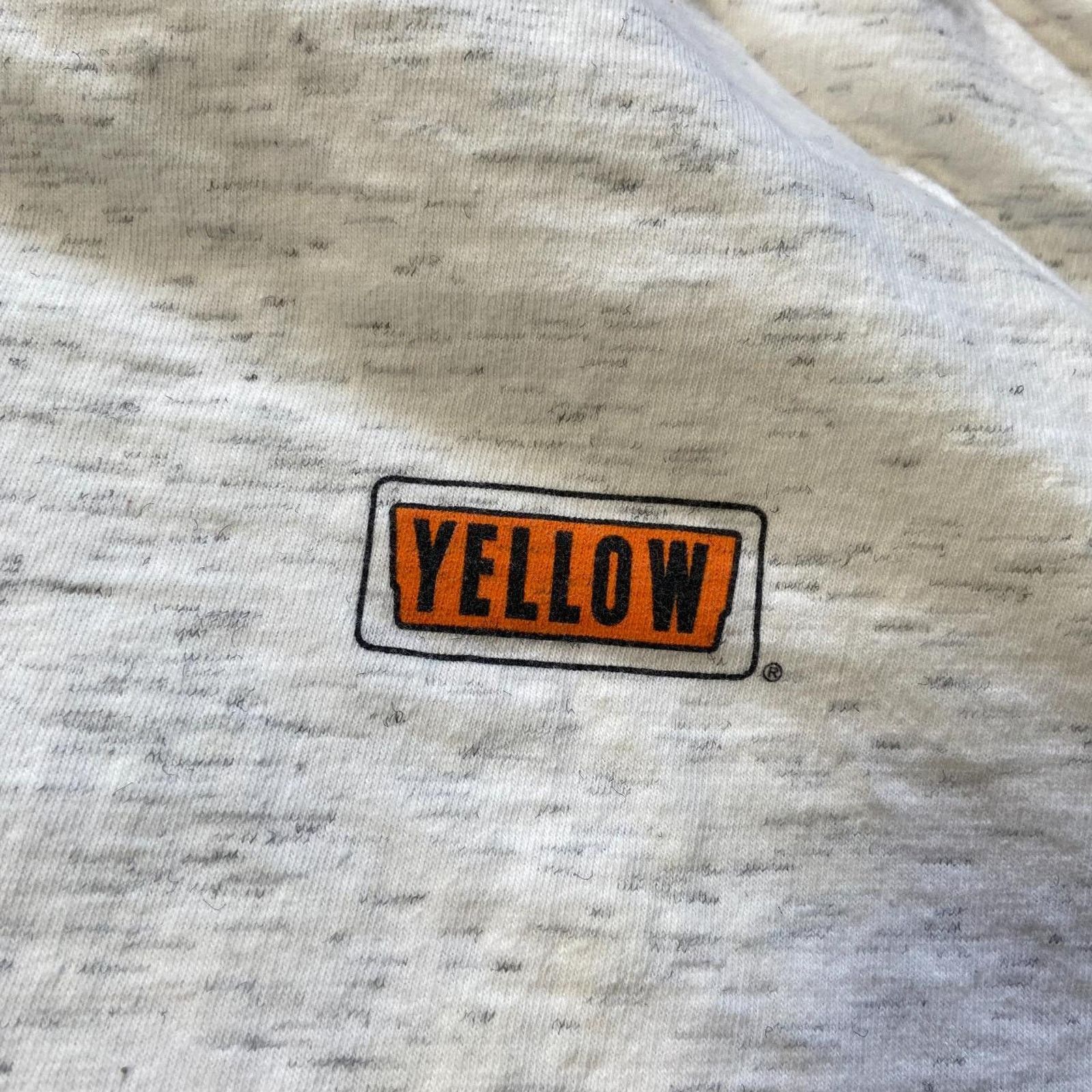 Gildan 90s grey yellow construction tee Size US XXL / EU 58 / 5 - 4 Thumbnail