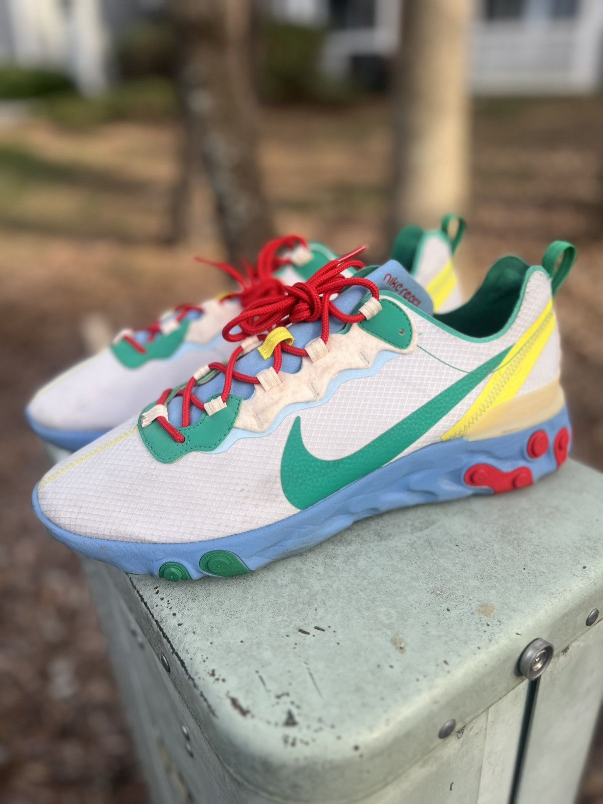 Nike Nike React Element 55 “Super Nintendo” Size US 12 / EU 45 - 1 Thumbnail