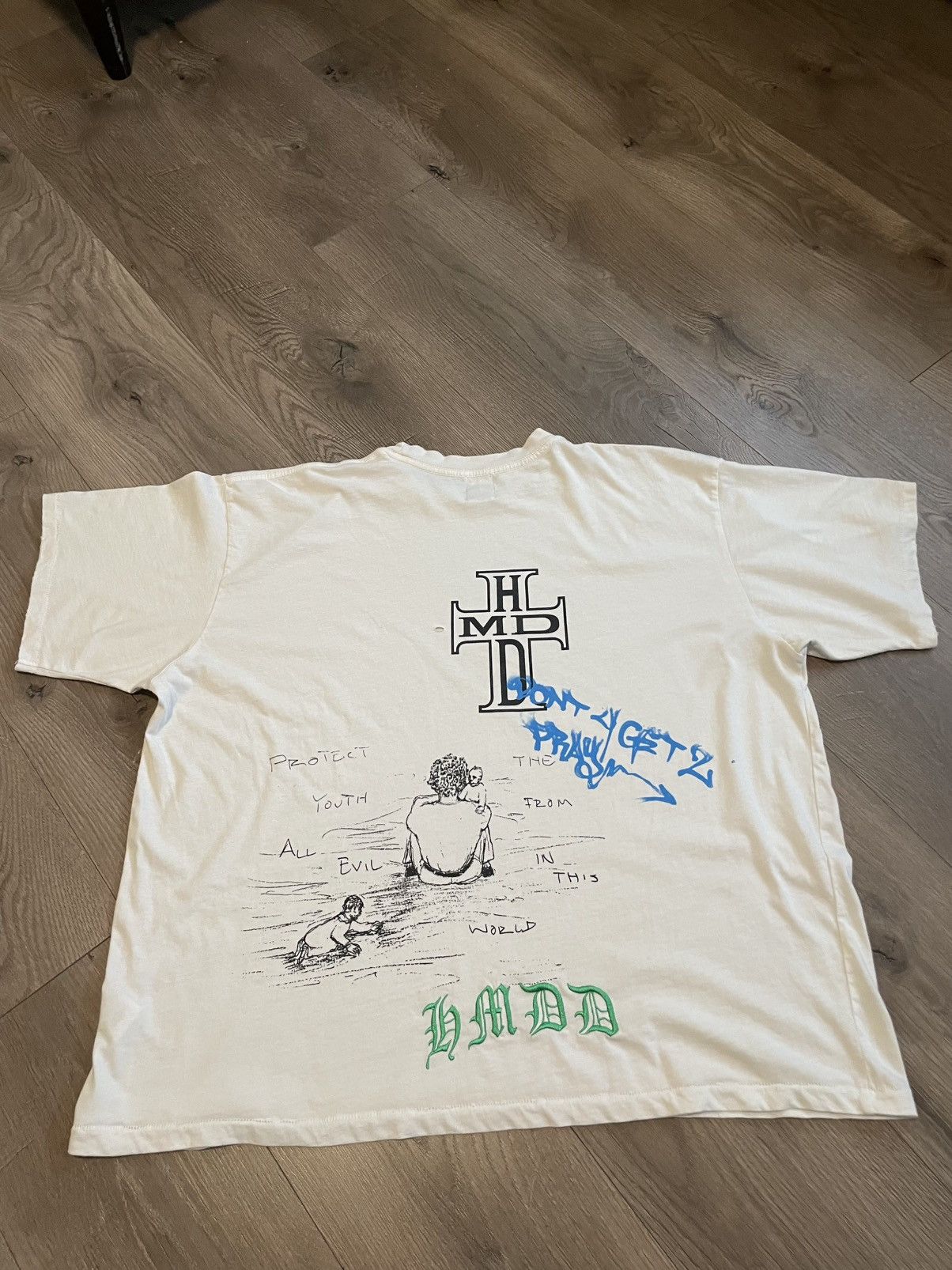HMDD HMDD Exclusive Prayer Tee Size US M / EU 48-50 / 2 - 2 Thumbnail