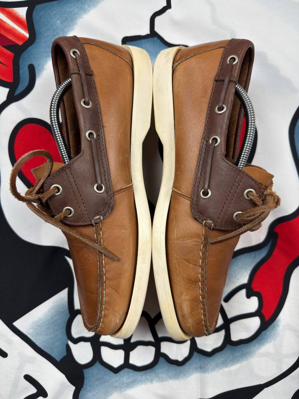 Polo Ralph Lauren Polo Sport PRL Streatwear Merton Shoes Deep Saddle Tan Size US 9.5 / EU 42-43 - 4 Thumbnail