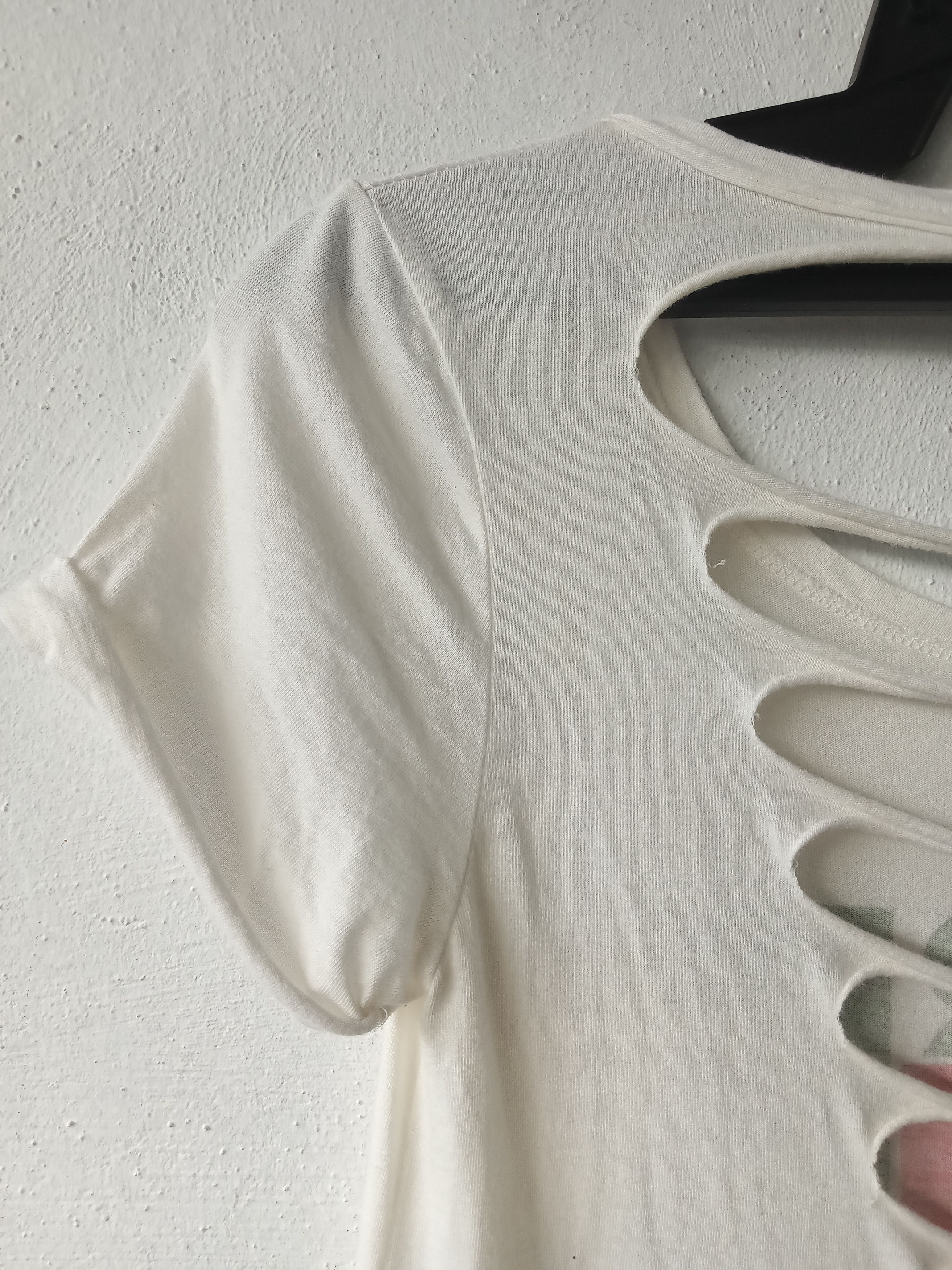 Japanese Brand × Seditionaries Japanese Brand Printed Back Ripped Croptop Size M / US 6-8 / IT 42-44 - 10 Thumbnail