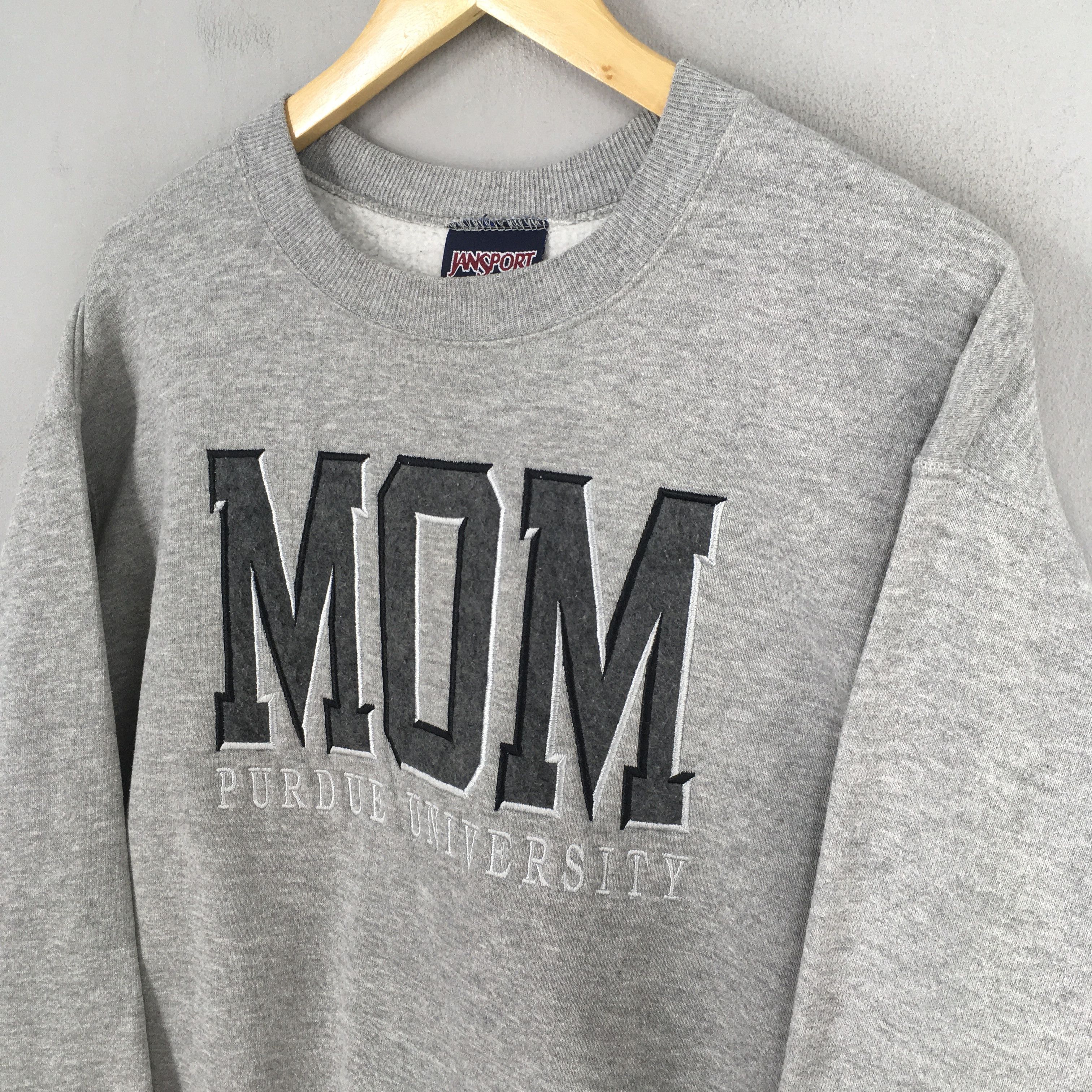 NCAA Vintage Purdue University Mom Printed Sweatshirt Medium Size US M / EU 48-50 / 2 - 3 Thumbnail