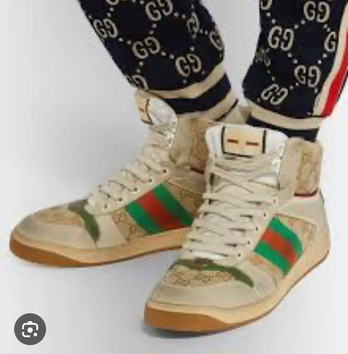 Gucci Gucci Screener High Top Sneaker Size US 7 / EU 40 - 2 Thumbnail