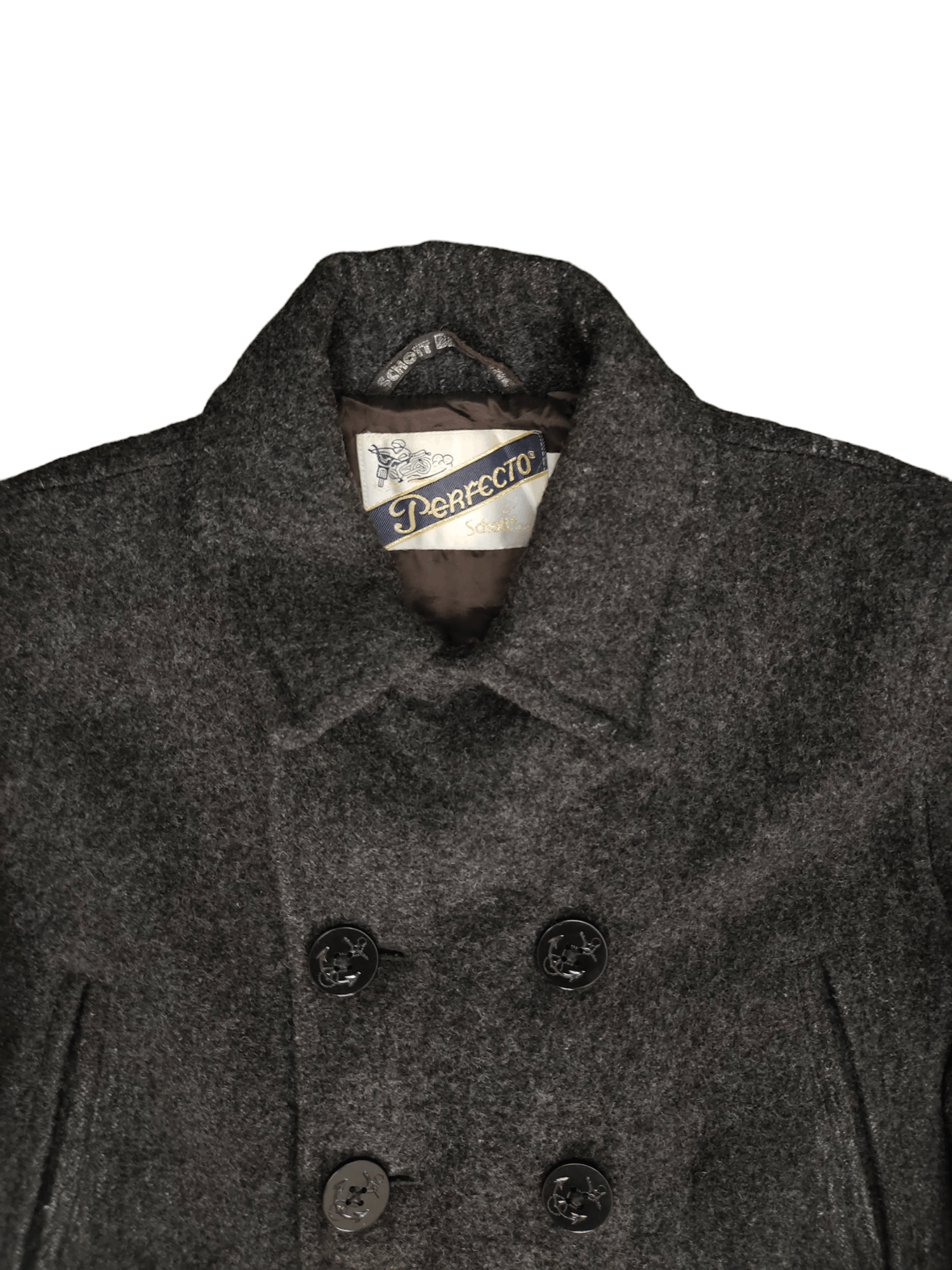 Schott 1990s Perfecto By Schott Nyc Double Breasted Work Jacket Size US M / EU 48-50 / 2 - 3 Thumbnail