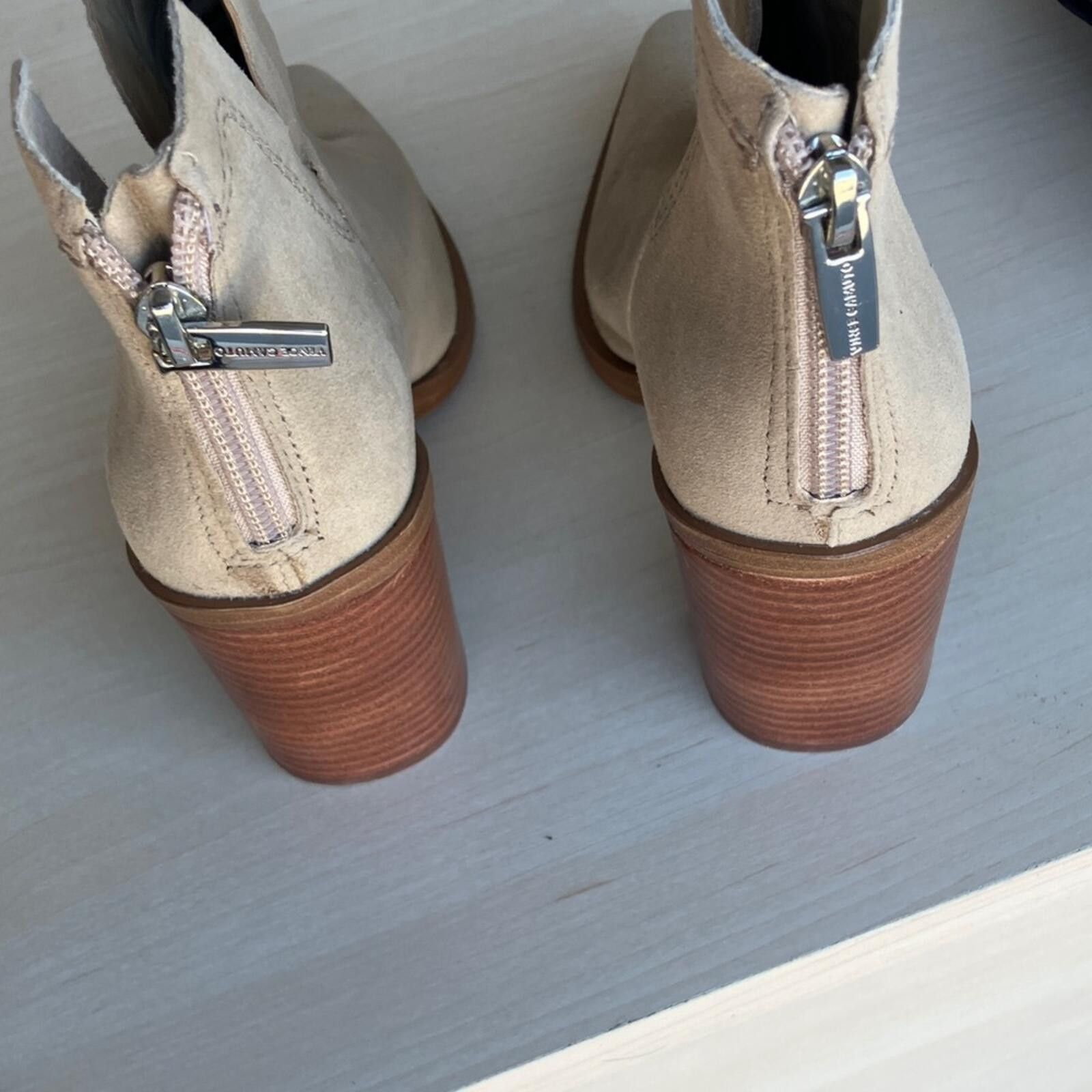 Other Elegant Beige Ankle Booties Size US 5.5 / IT 35.5 - 6 Thumbnail