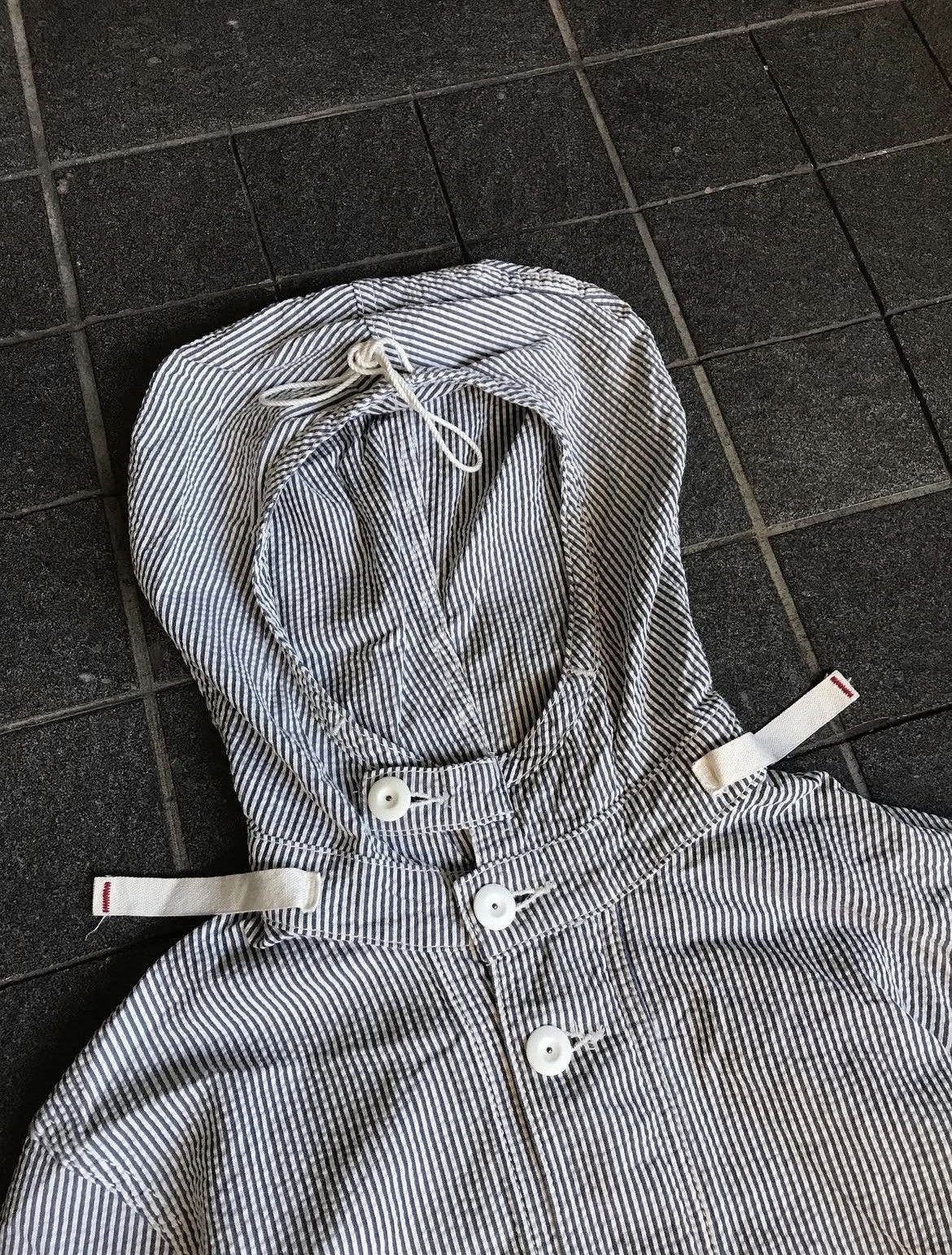 Nigel Cabourn Houston Gunner Smock Jacket Hickory Size US M / EU 48-50 / 2 - 2 Thumbnail