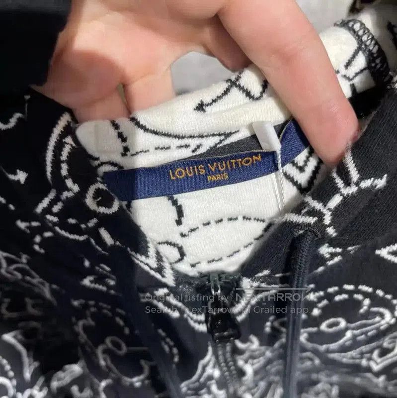 Louis Vuitton Louis Vuitton Black Cotton Men's Jacket . Size US L / EU 52-54 / 3 - 5 Thumbnail
