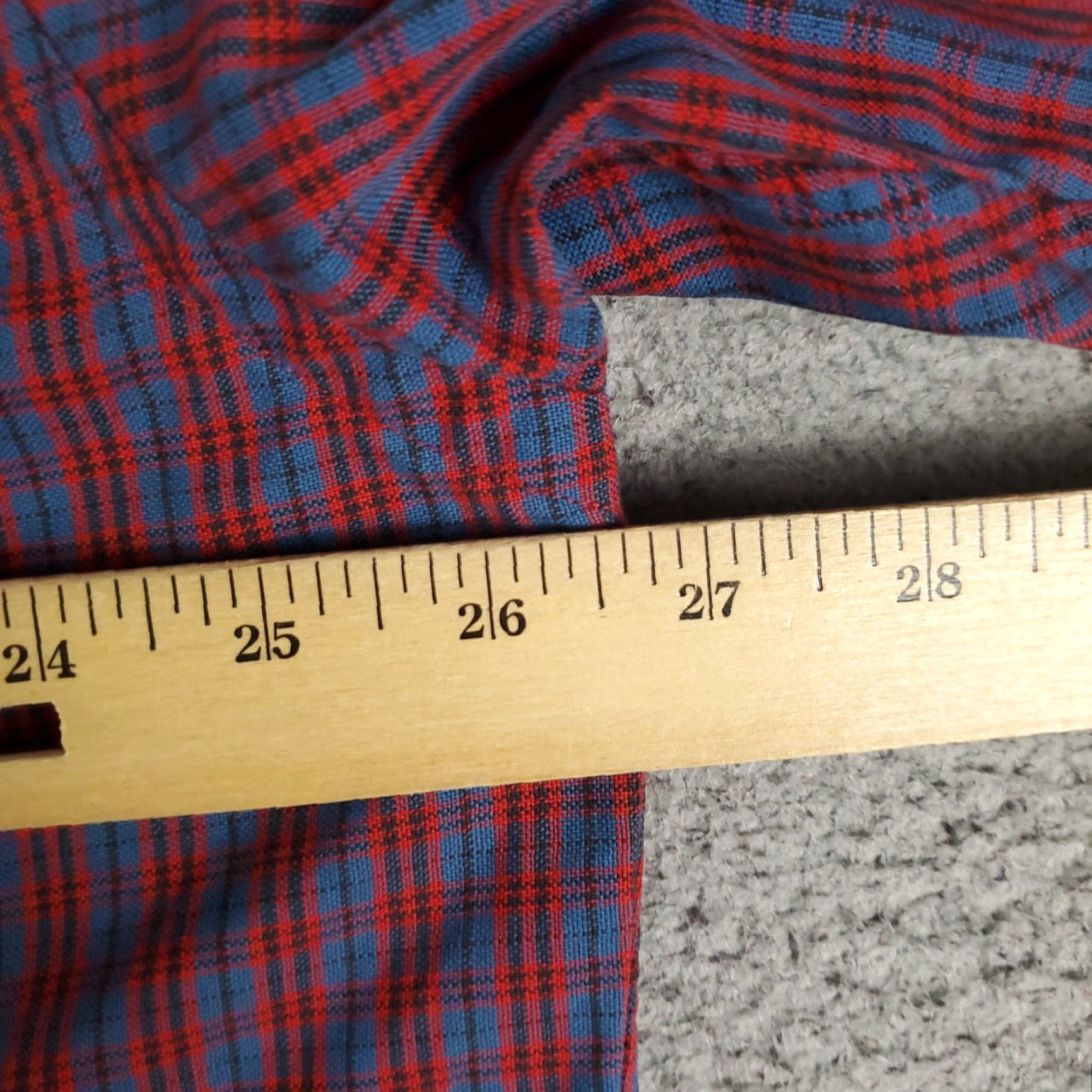 Ralph Lauren Ralph Lauren Shirt Mens XL Red Blue Plaid Button-Front Classic Button-Up L/S Size US XL / EU 56 / 4 - 6 Thumbnail