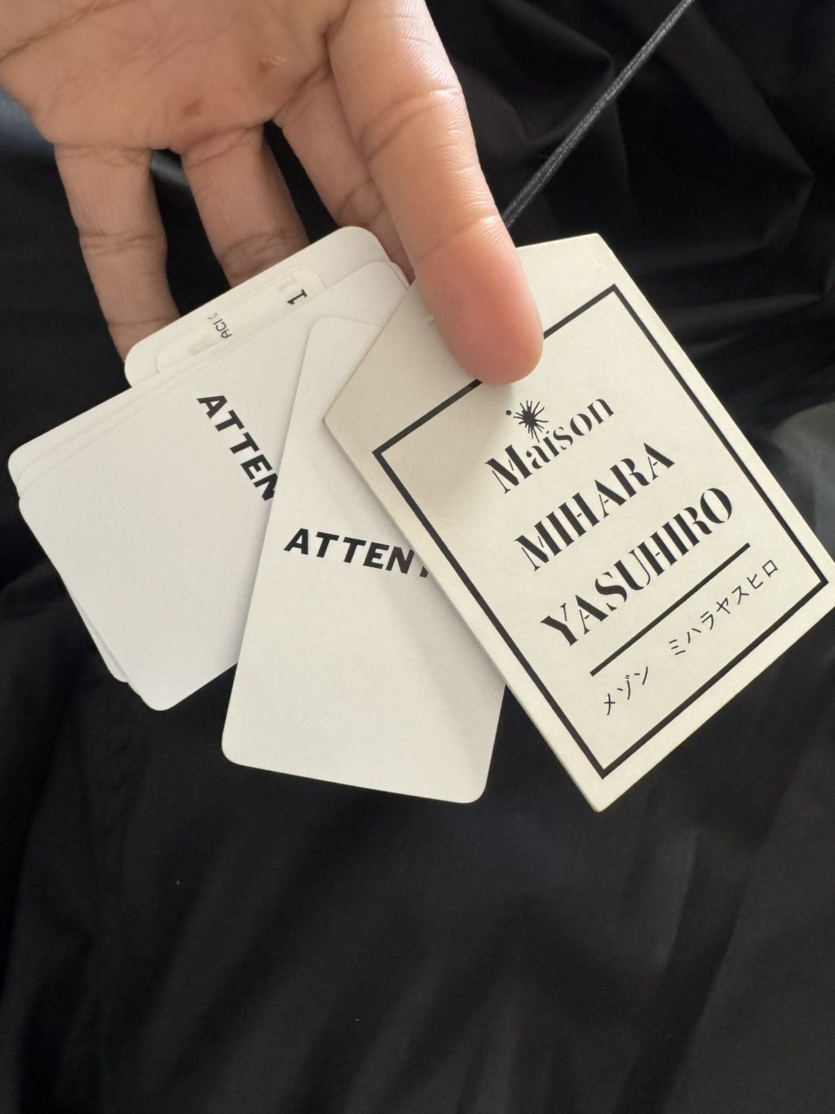 Maison MIHARA YASUHIRO Maison Mihara-Black Fake Enamel Puffer Jacket Size US S / EU 44-46 / 1 - 7 Thumbnail