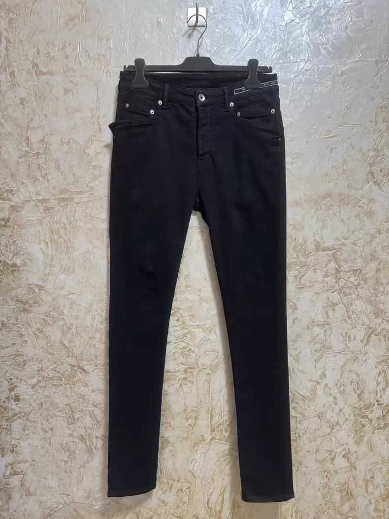 Rick Owens rick owens Waxed Slim Pants 2502-Nextarrow Size US 32 / EU 48 - 1 Thumbnail