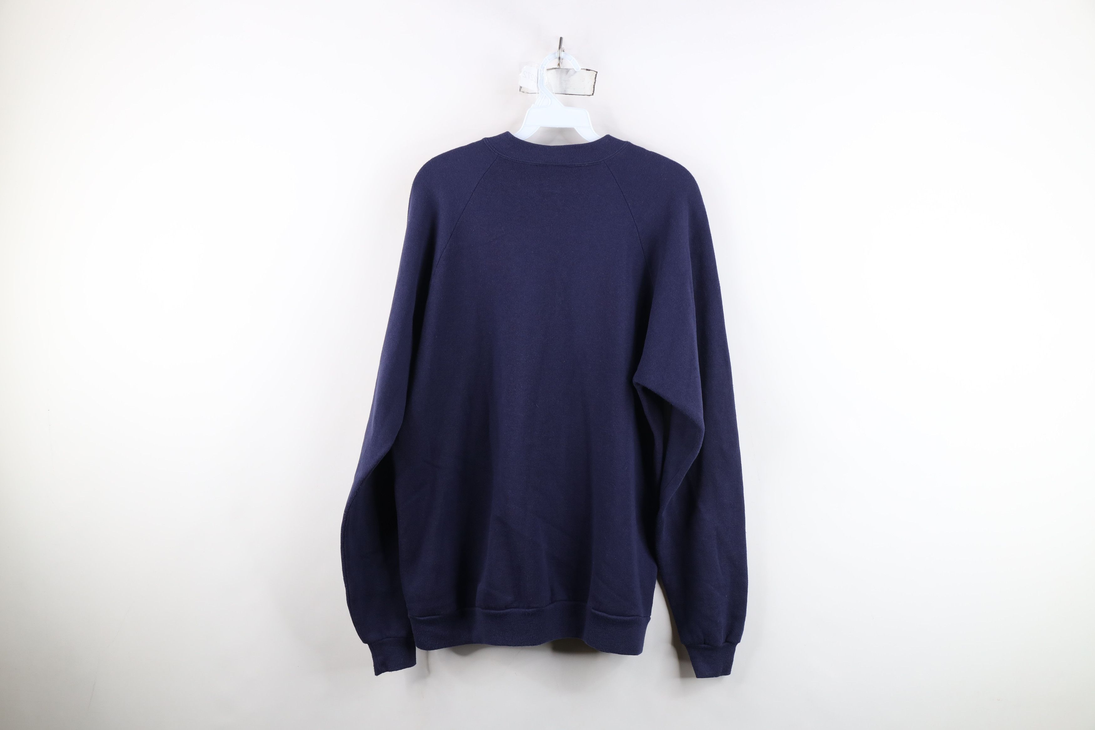 Vintage Vintage 90s Streetwear Autumn Leaf Crewneck Sweatshirt USA Size XL / US 12-14 / IT 48-50 - 12 Thumbnail
