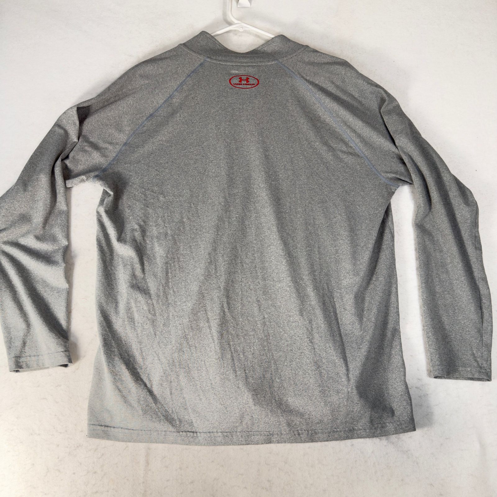 Under Armour Under Armour Heat Gear 1/4 Zip Shirt Grey Men L Loos Perform Size US L / EU 52-54 / 3 - 4 Thumbnail