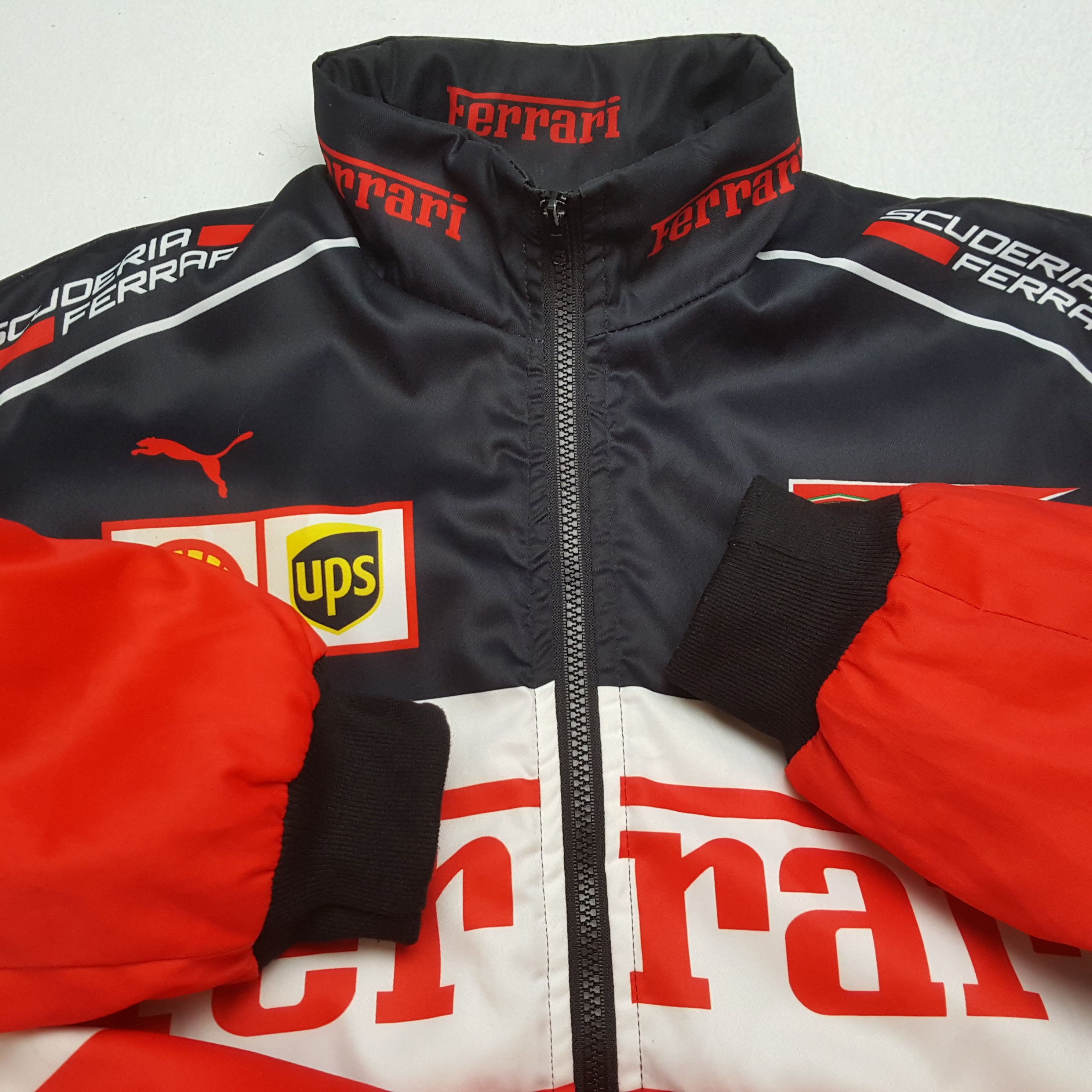 Ferrari × Puma × Vintage Vintage FERRARI PUMA SHELL Formula One Racing Team Jacket Size US L / EU 52-54 / 3 - 9 Thumbnail
