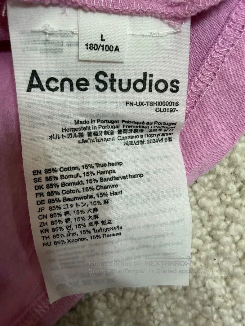 Acne Studios Acne Studios 1996 Vintage Pink Long Sleeve Size L / US 10 / IT 46 - 3 Thumbnail
